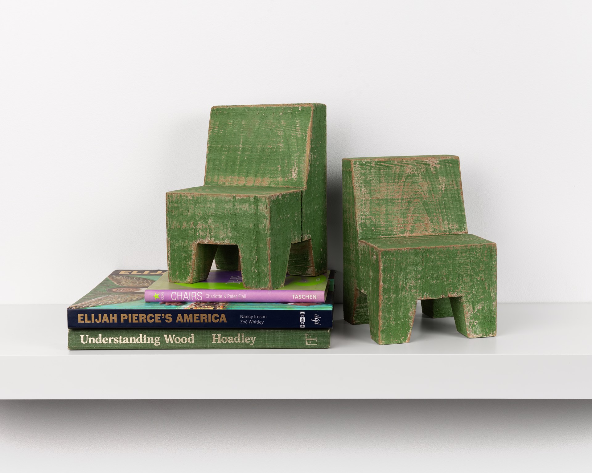 Chair Pair Bookends by Ellie Richards
