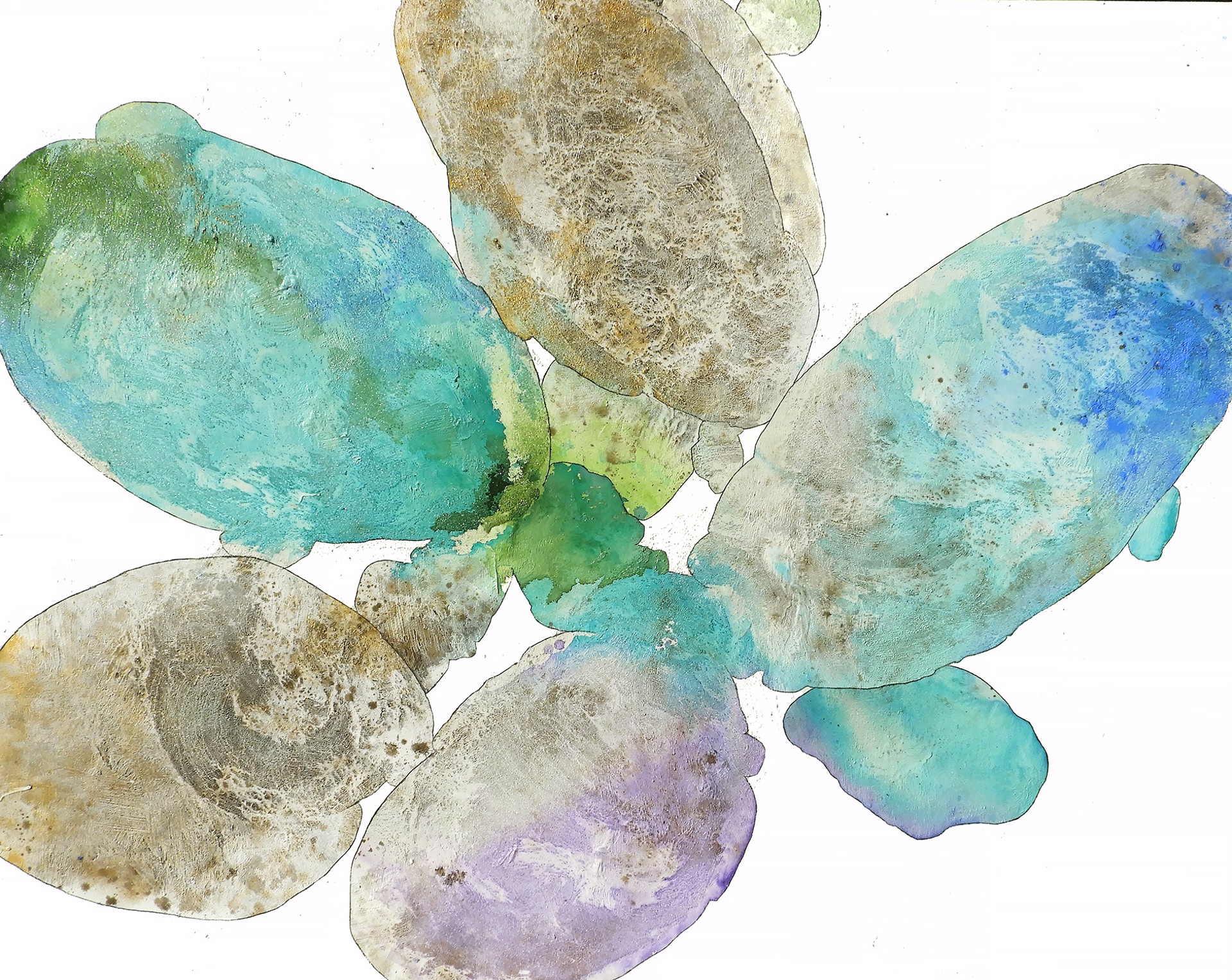 Sea Glass and Shallow Waters by Meredith Pardue