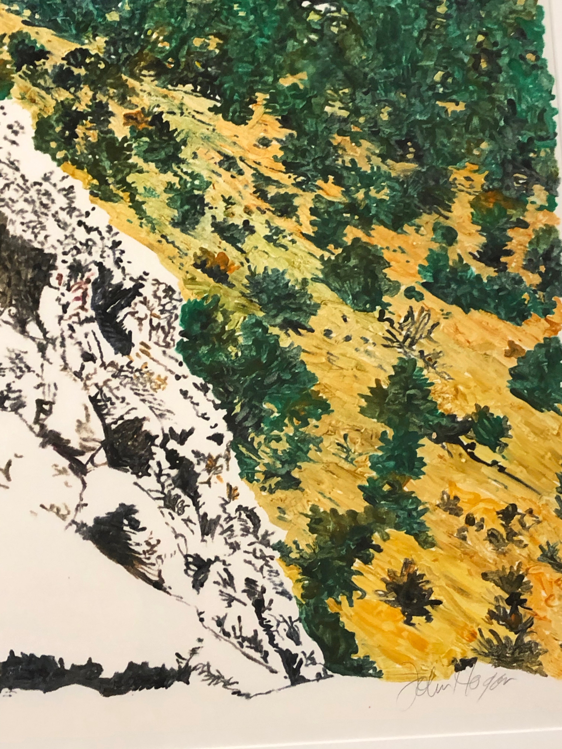 Los Alamos Hills by John Hogan