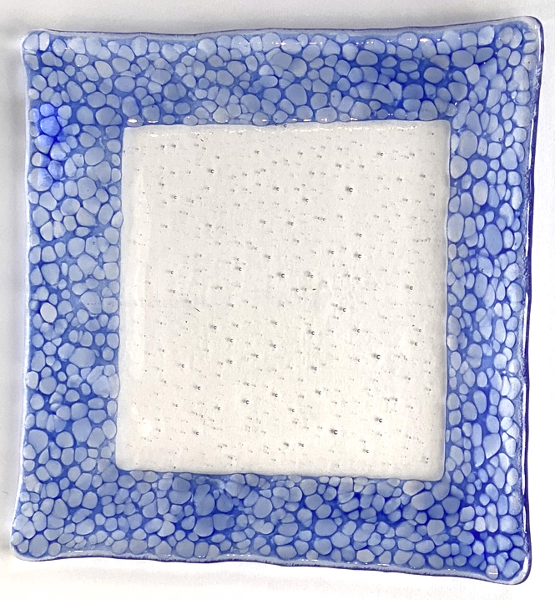 See Thru Blue Square by Jennifer Welch
