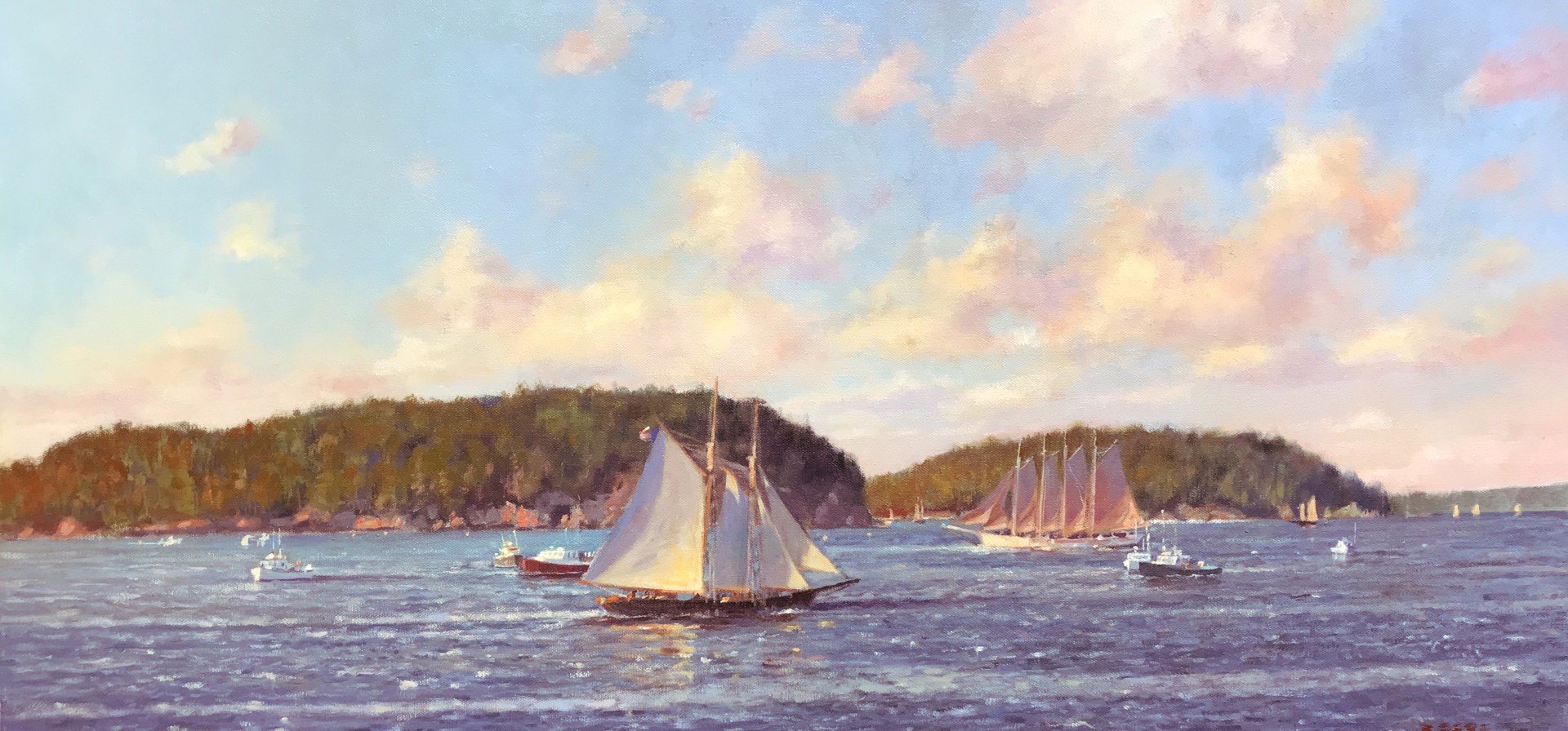 Afternoon Light, Bar Harbor by Paul Beebe