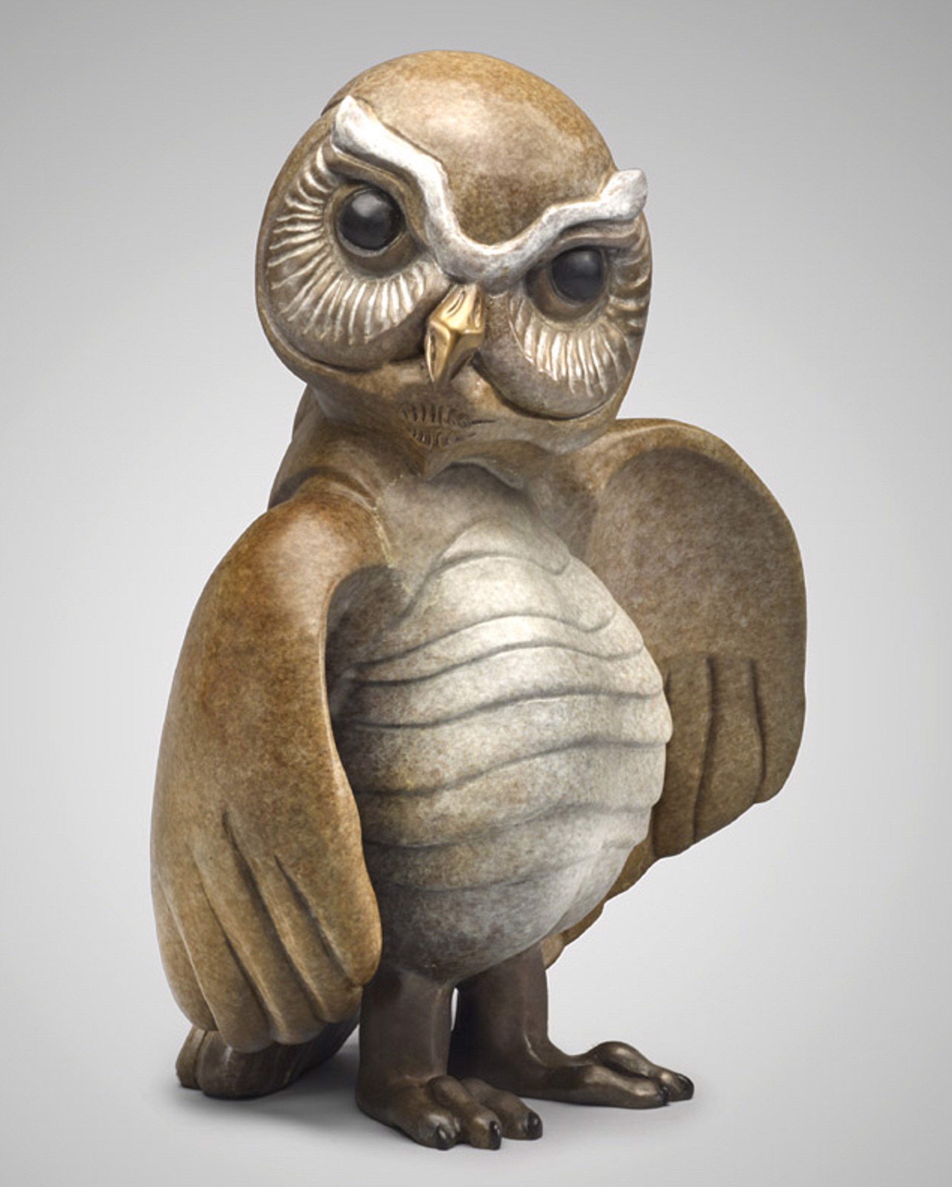 Sentinel Sam - Standing Burrowing Owl by Pokey Park
