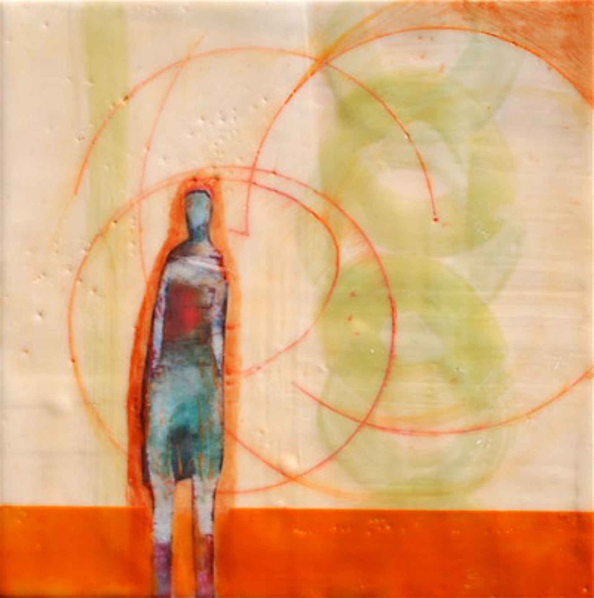 Figure With Circles by Brigitte McReynolds