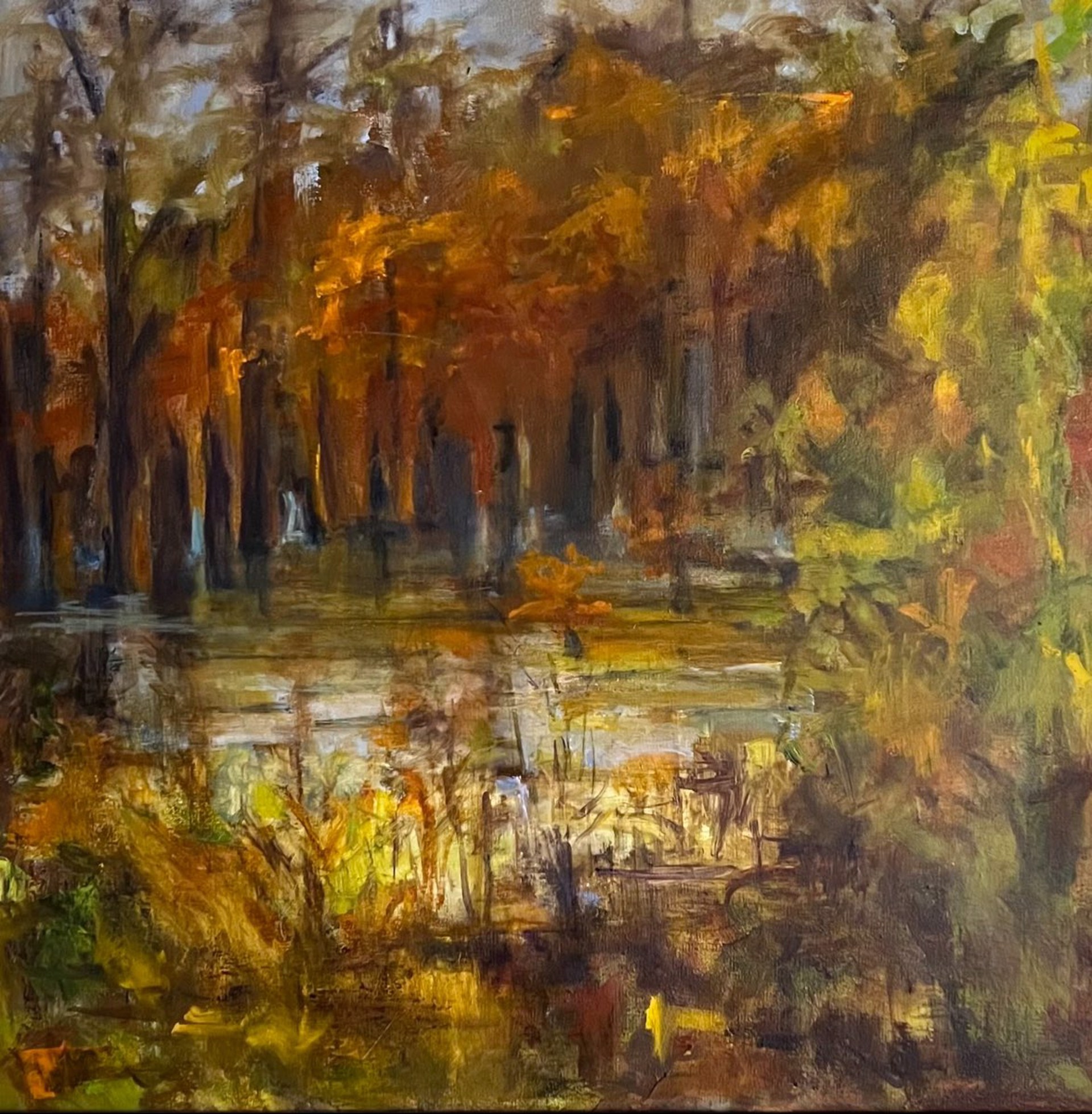 Cypress Bog, Framed by B’Beth Weldon