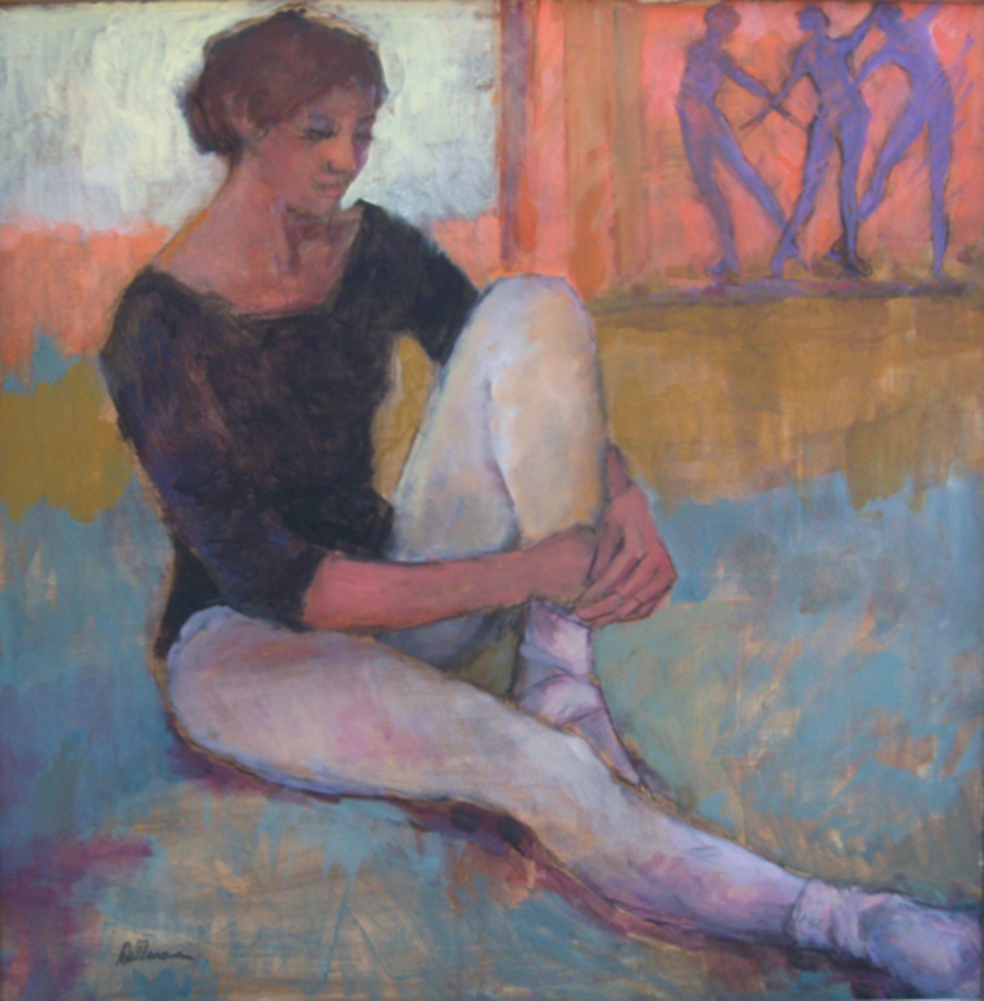 Ballet Class by Connie Dillman