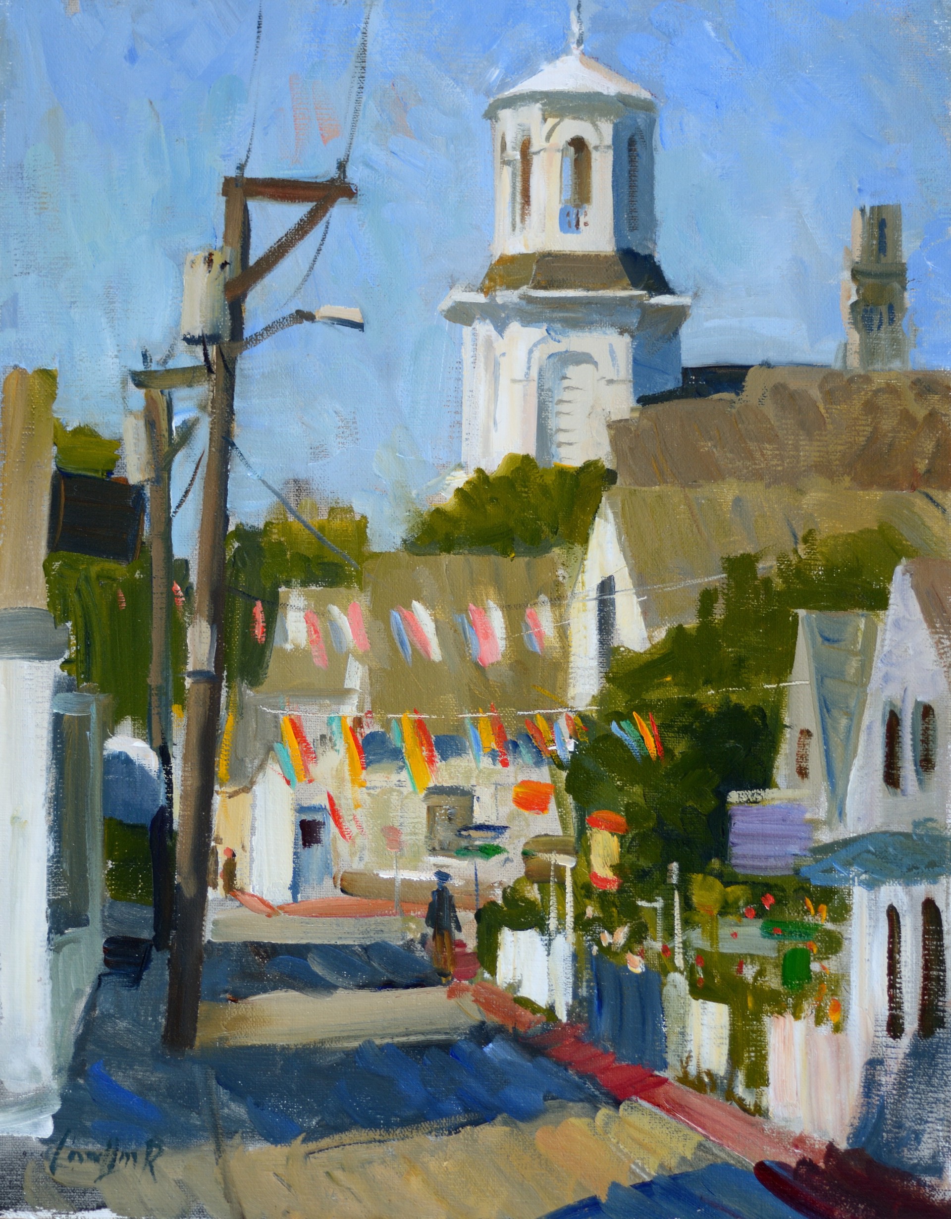 Prelude to Carnival, Sunny Morning by Ken Cadwallader