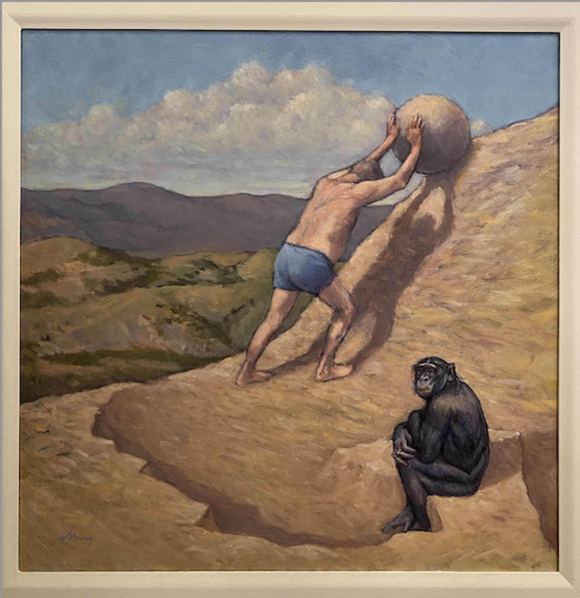 Sisyphus And Friend by David Yaghjian