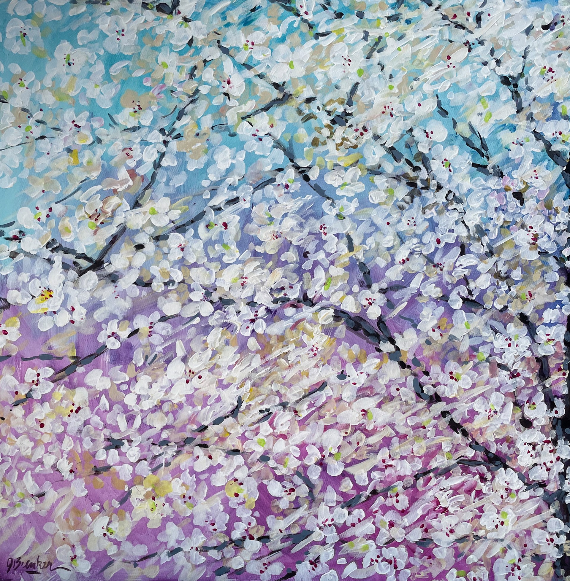 Cherry Blossoms by John Bunker