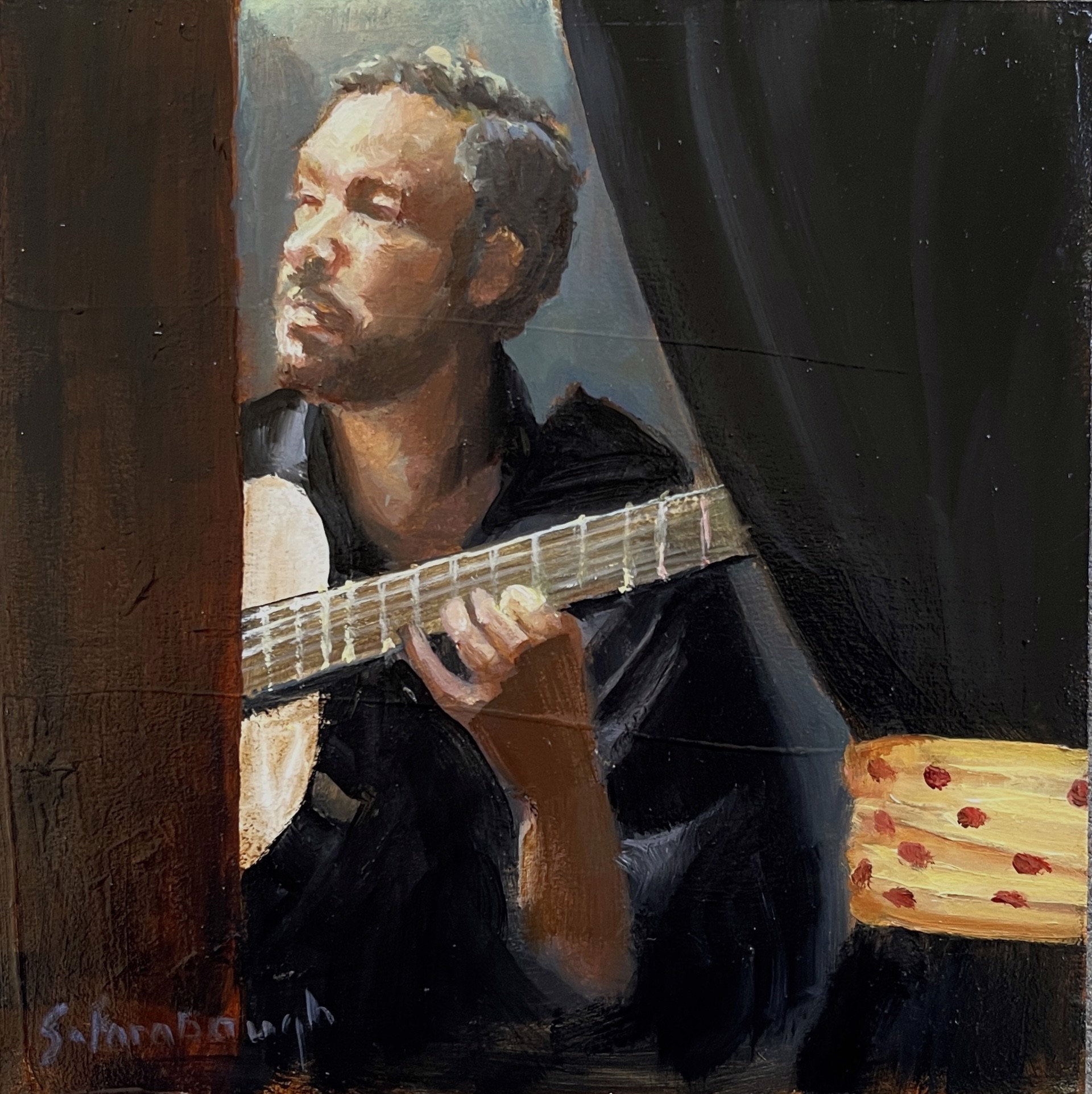 Backstage at the Cardamomo by Sheri Farabaugh