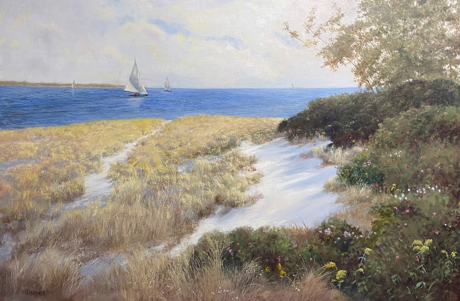 Sailing Offshore by James Magner