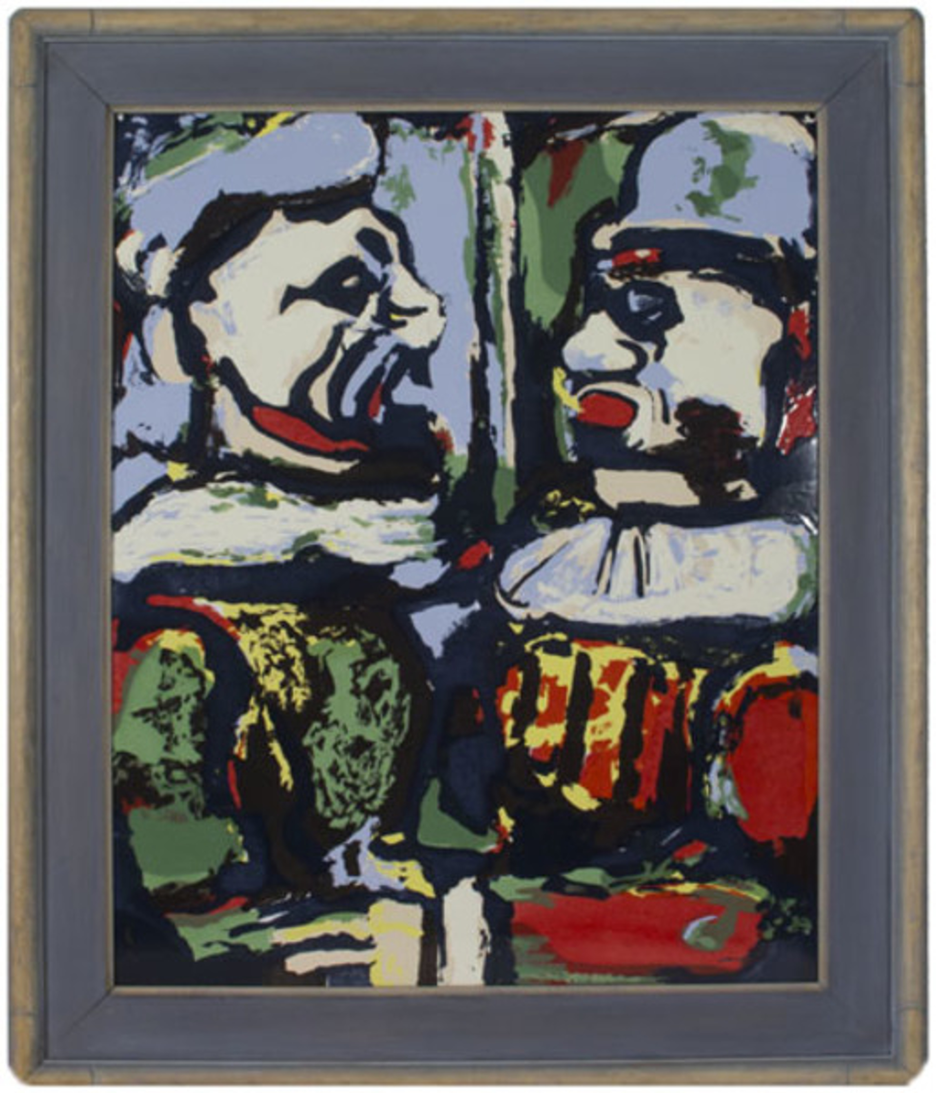 Two Clowns by Georges Rouault (after)