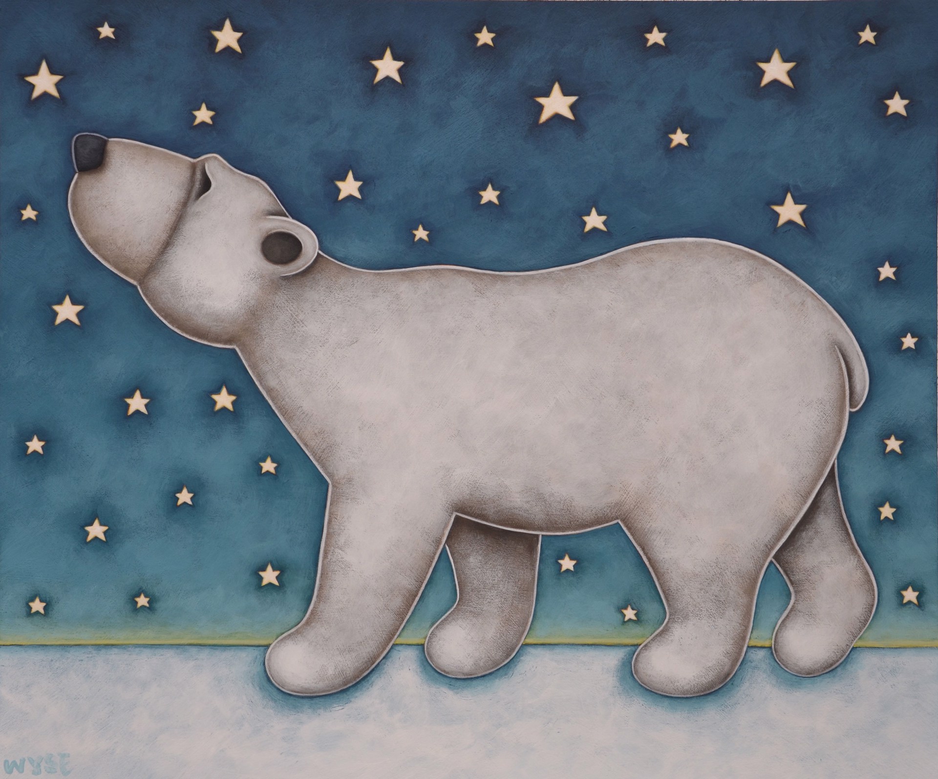 Winter Bear by PETER WYSE