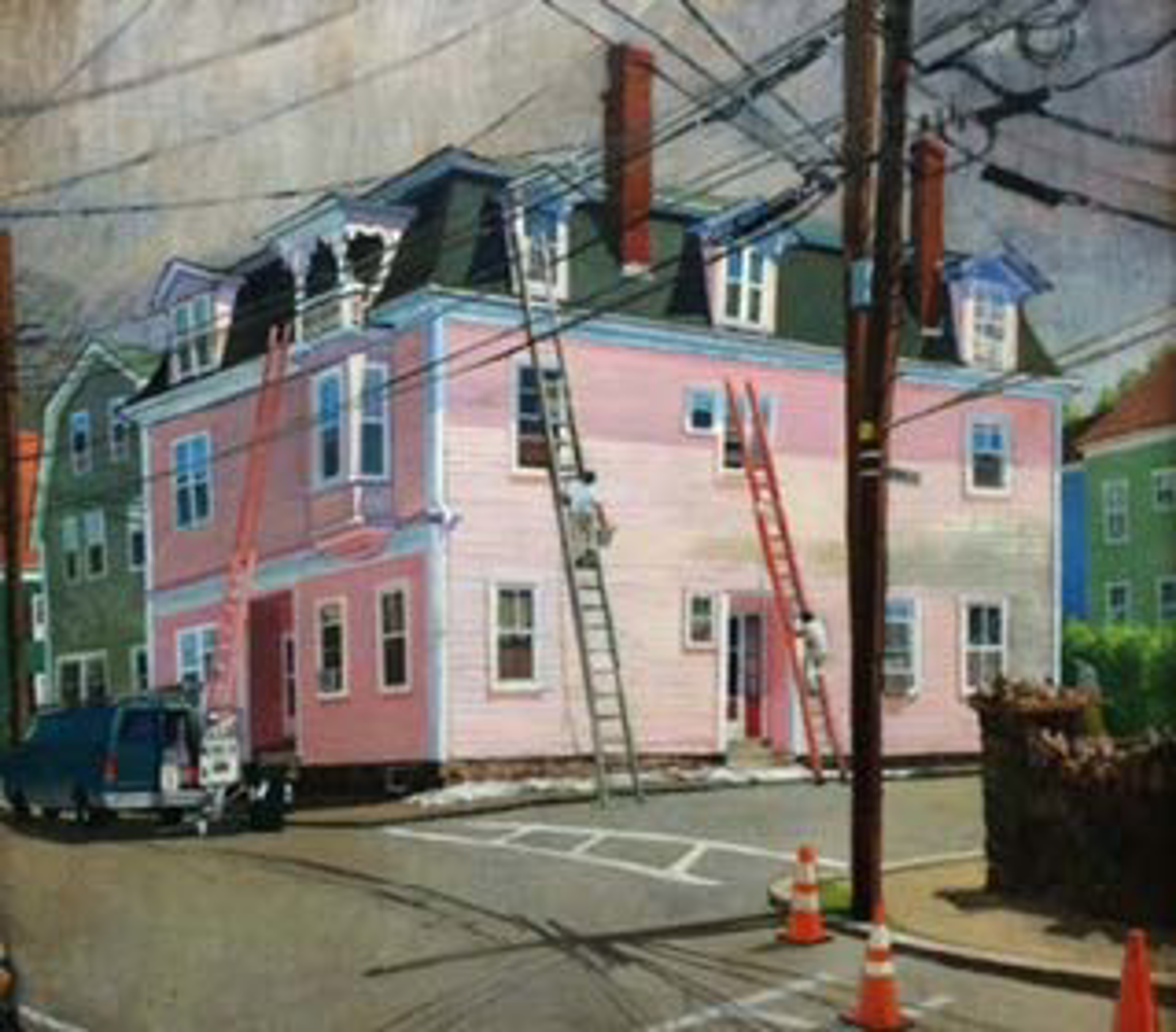 Crossroads: The Pink House by Christine Whalen-Waller