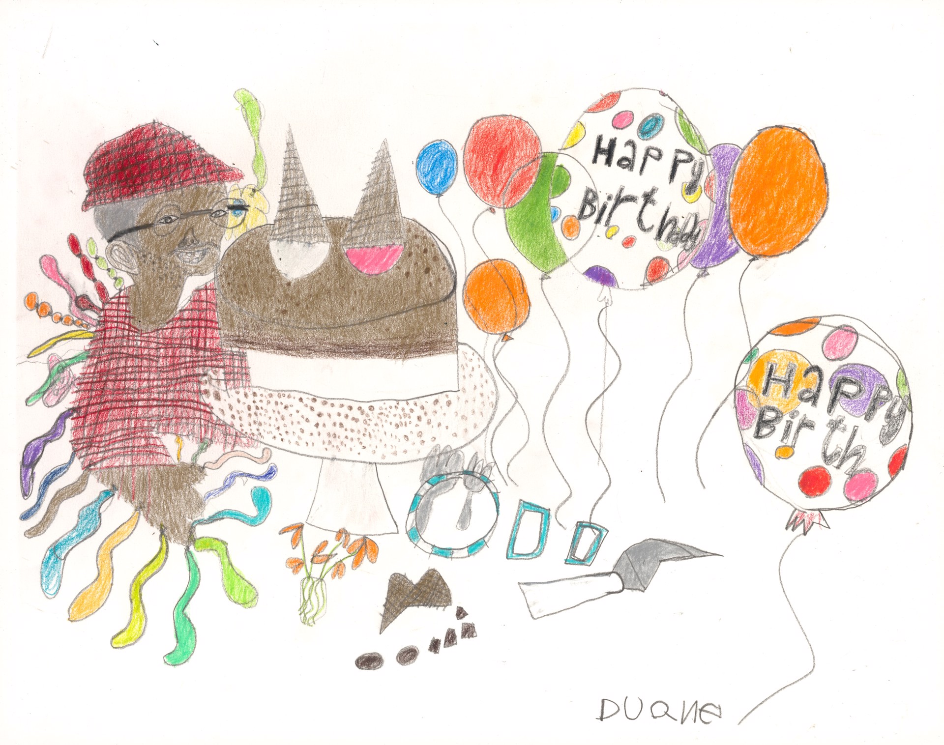 Happy Birthday Party by Duane Blacksheare-Staton