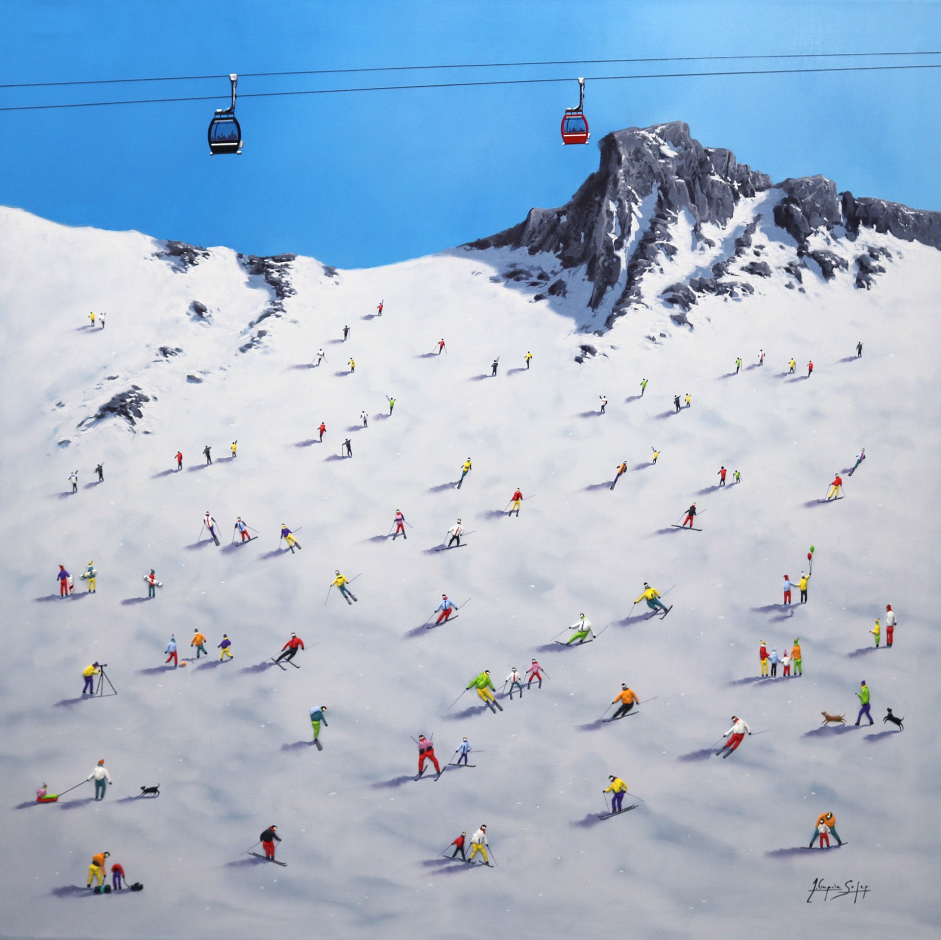 Antonio Garcia Soler - Untitled Ski by Miscellaneous
