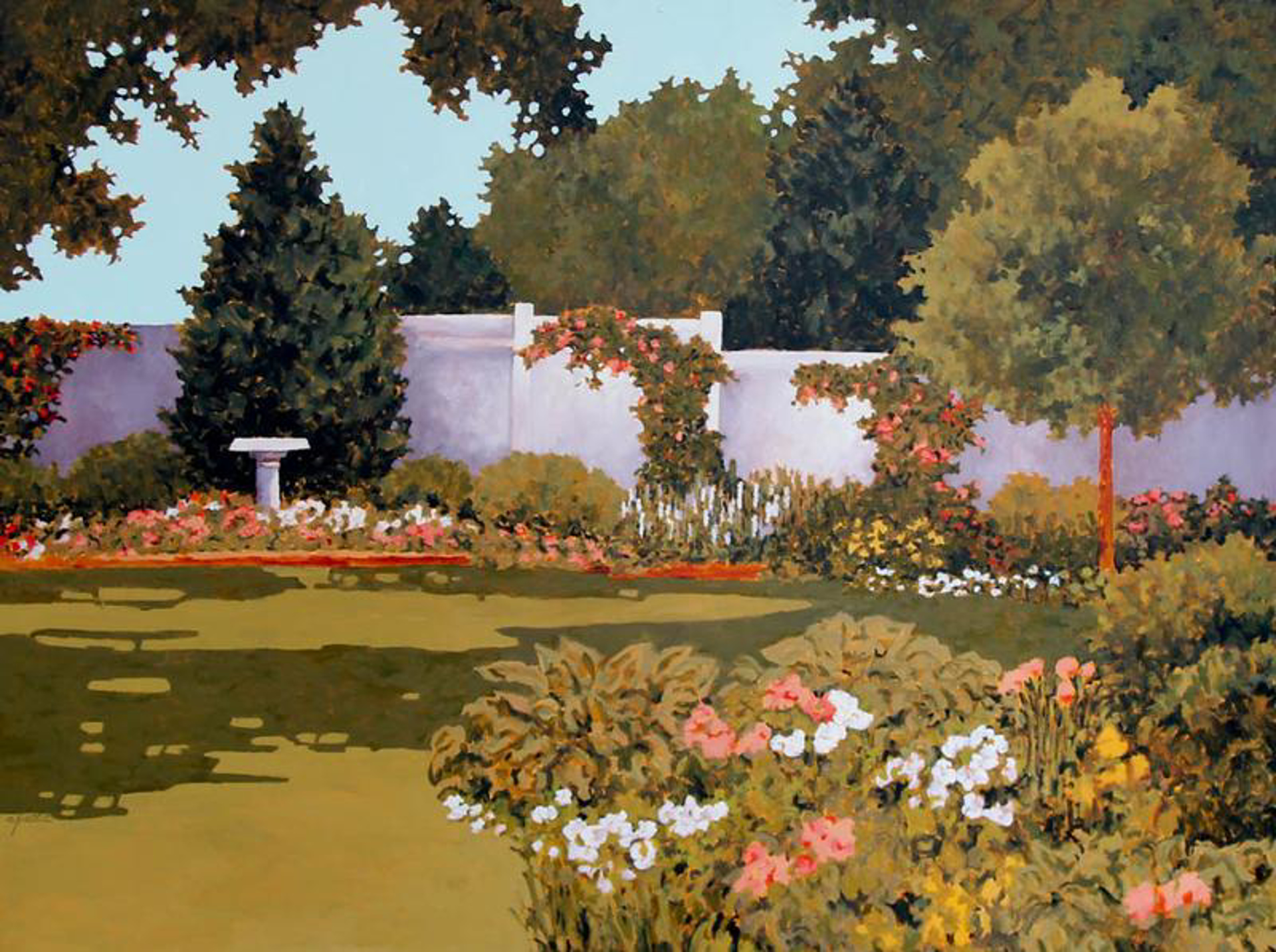 Summer Garden #1164 by Carol Pettit