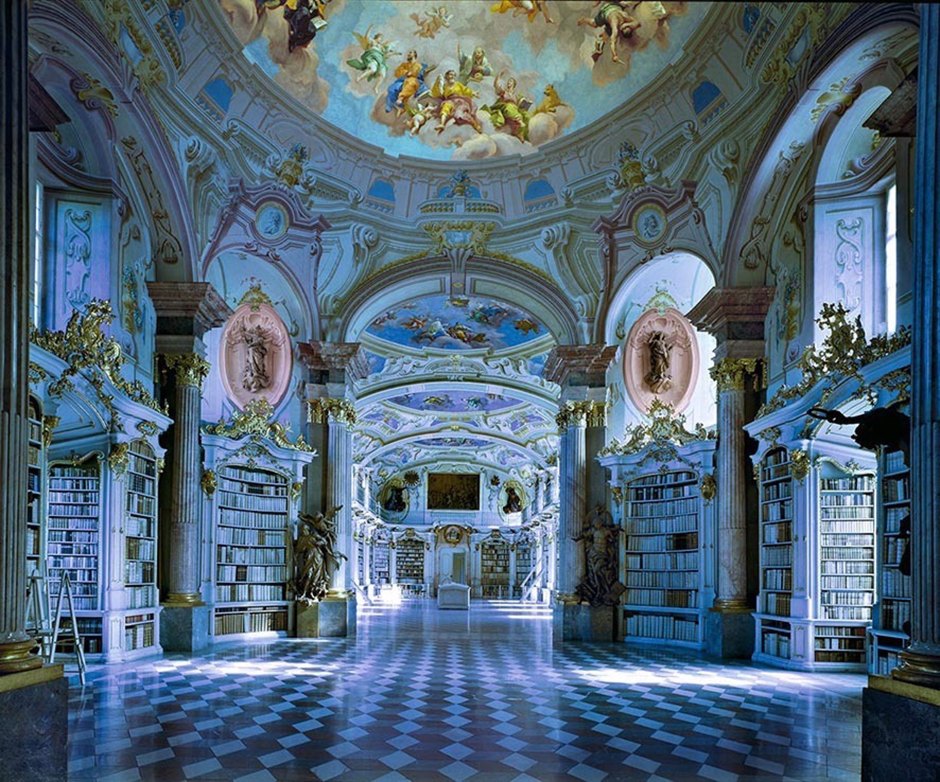 Biblioteca di Admont, Austria by Massimo Listri