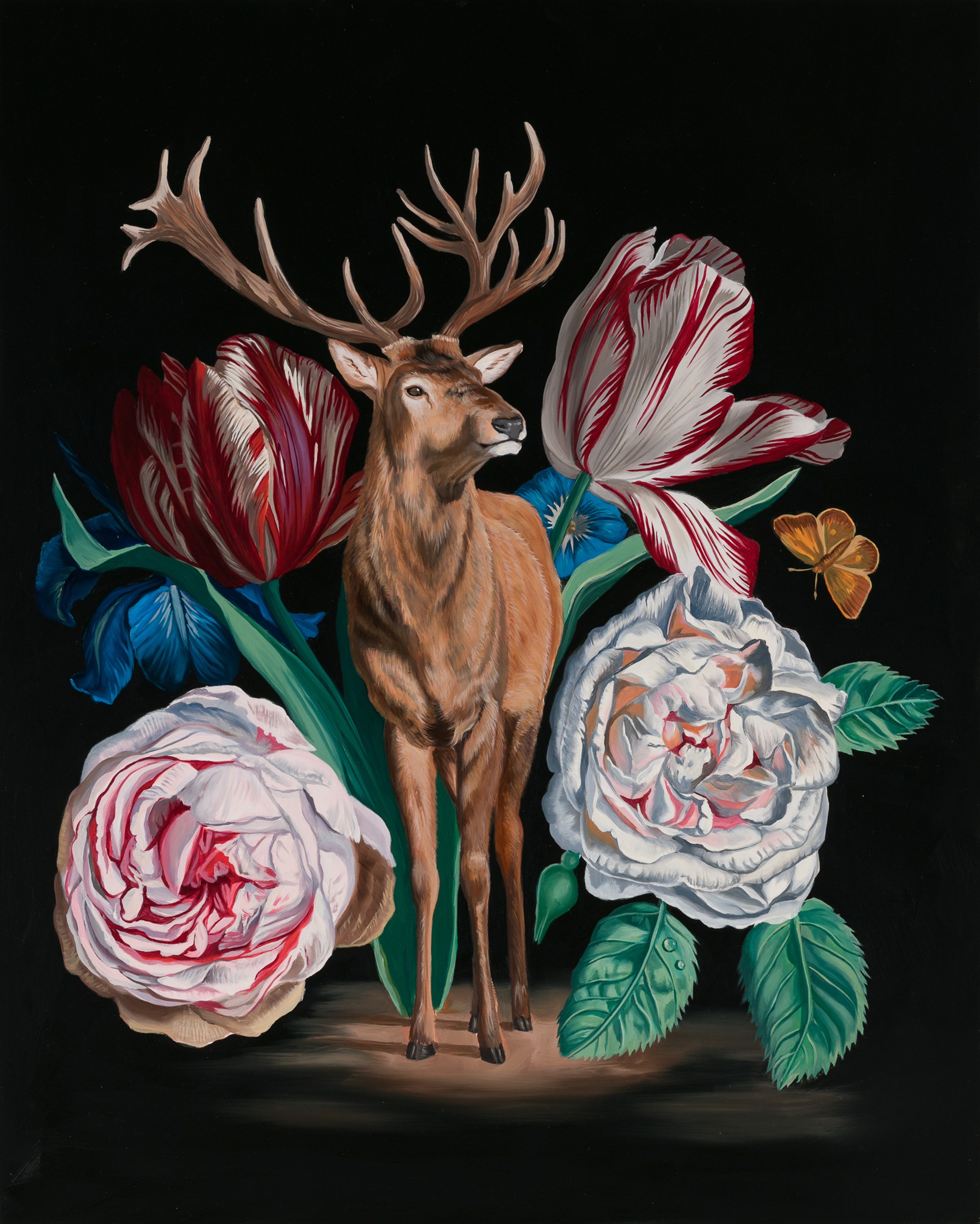 Buck in Spring by Robin Hextrum
