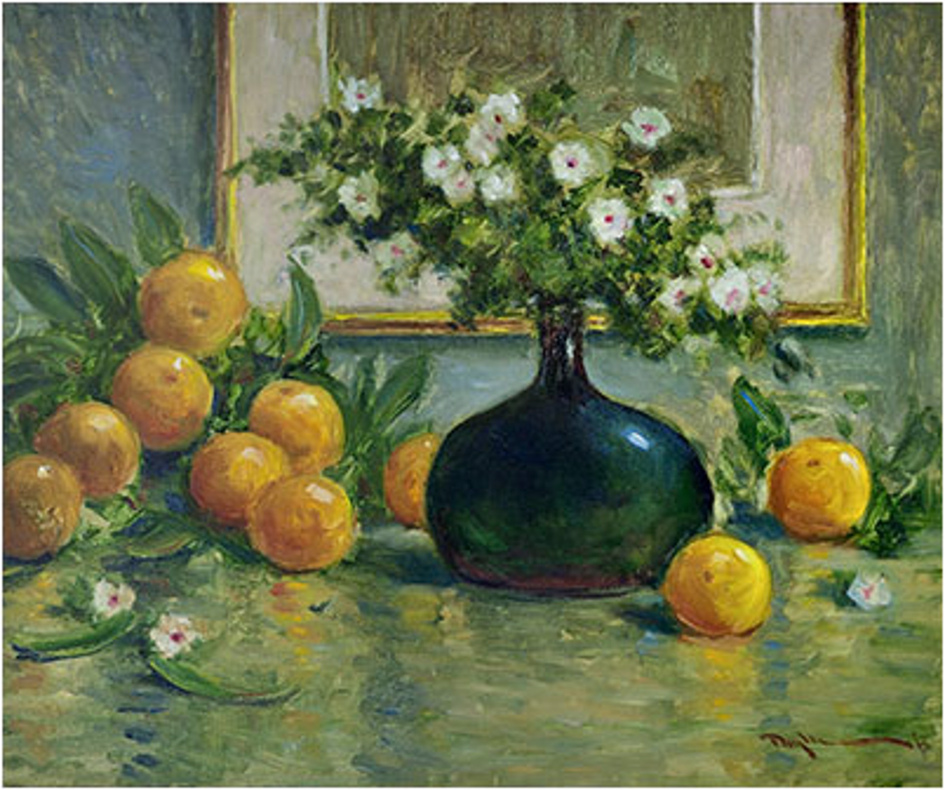 Oranges and Periwinkles by John Carroll Doyle
