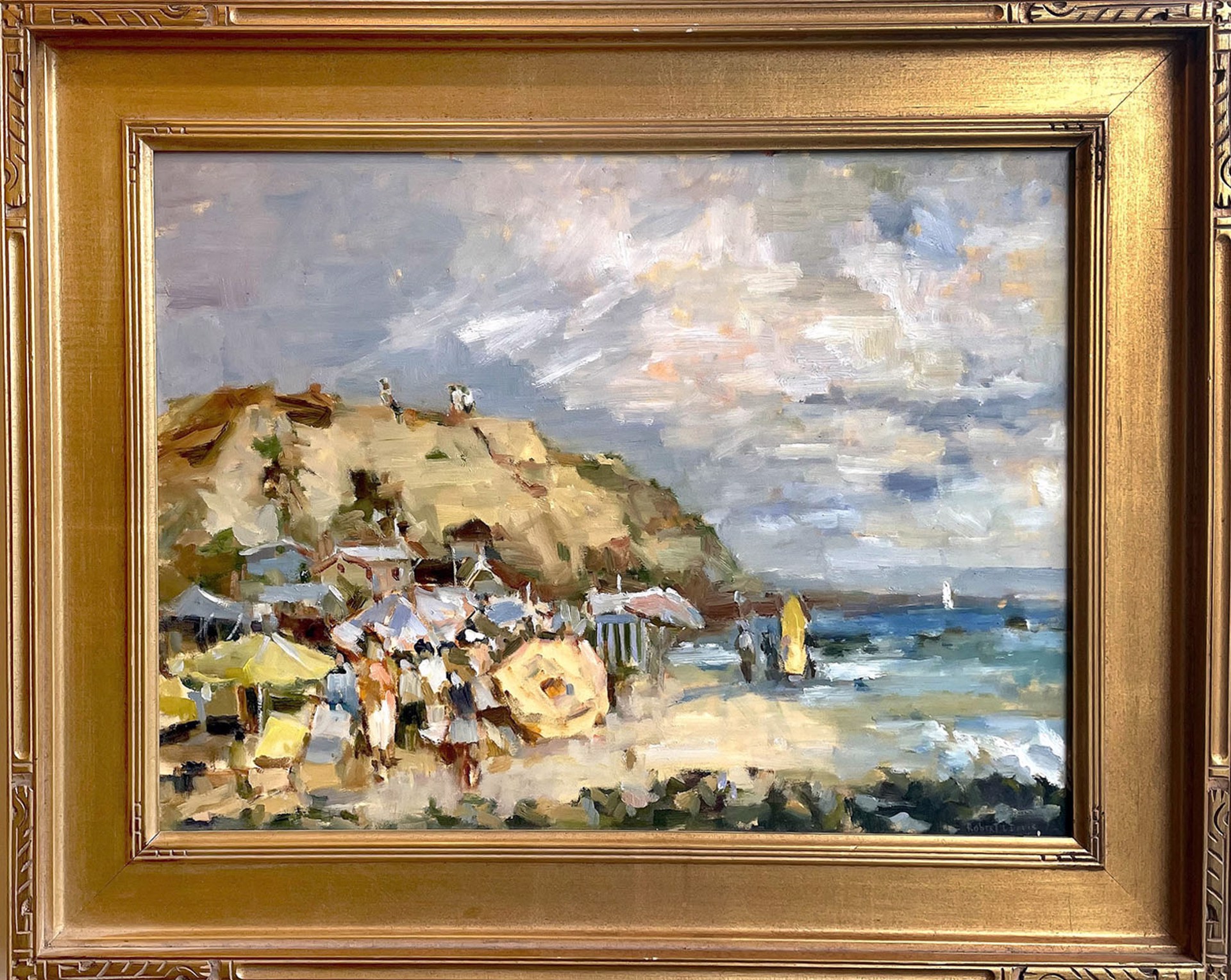 Crystal Cove Party by Robert L. Davis (1930-2023)