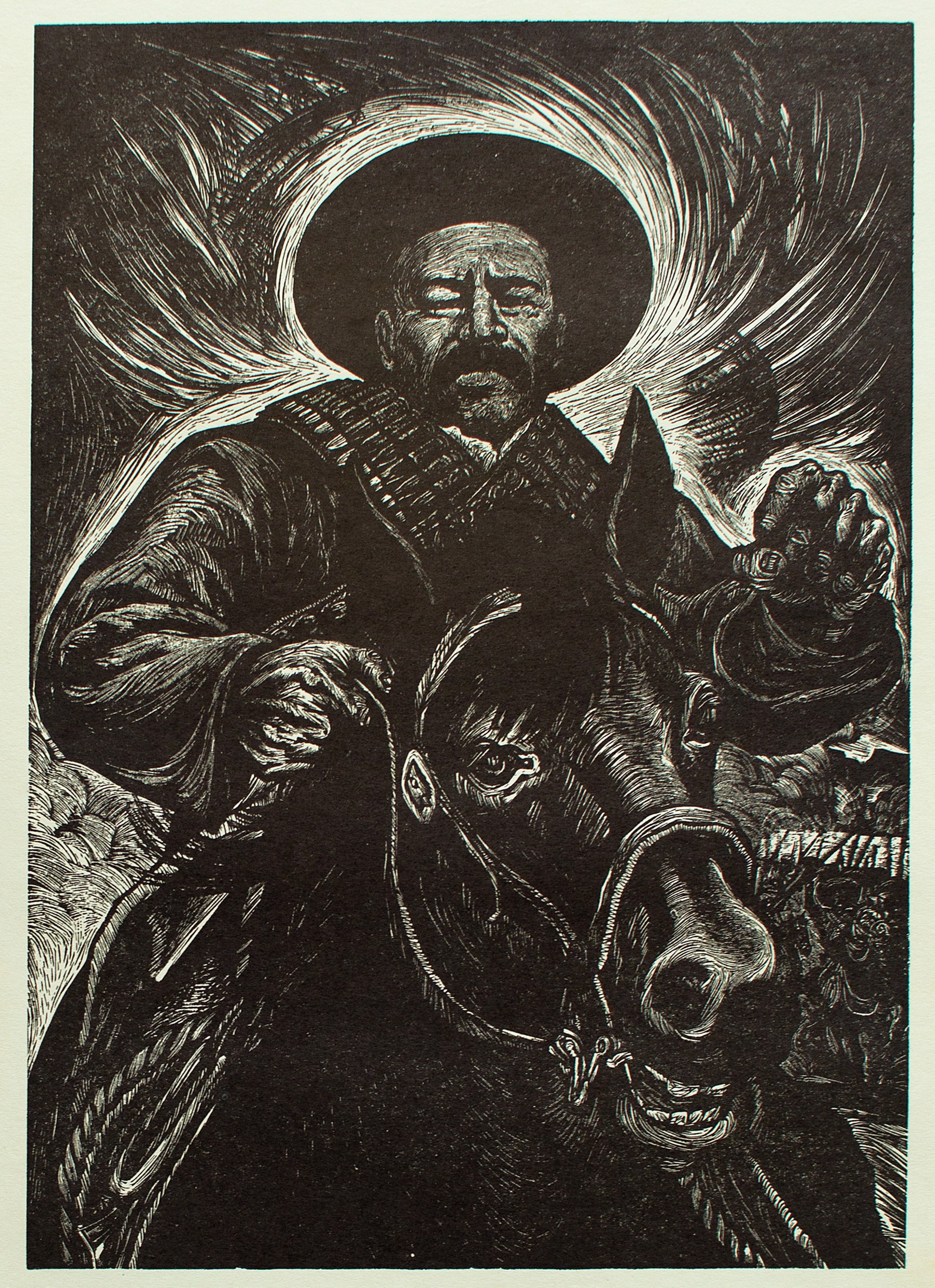 El Grán Guerrillero Francisco Villa (1877-1923) by Adolfo Quinteros