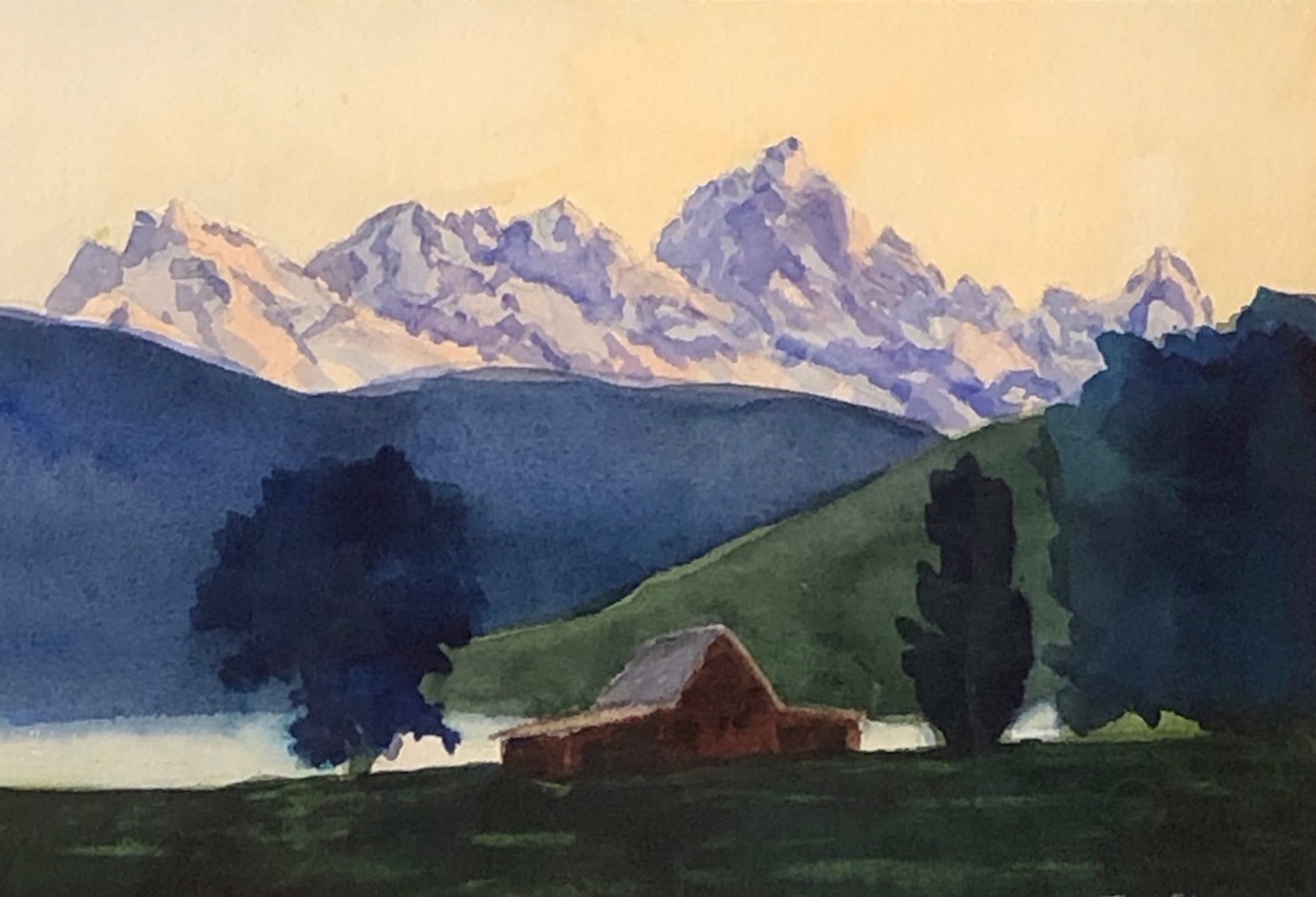 Teton Morning by Tim Sloan
