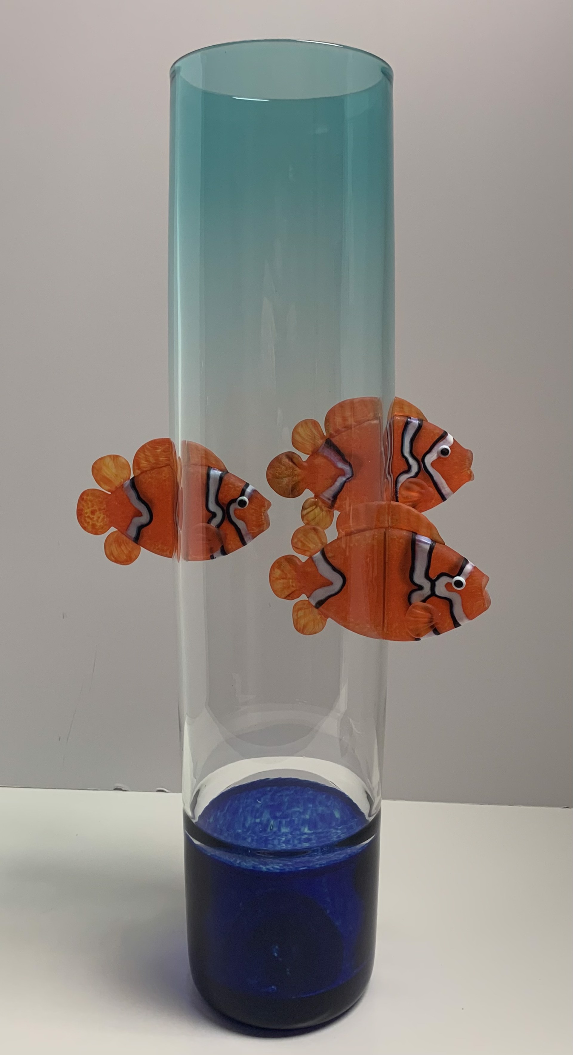 Clown Fish Vase by David & Melanie Leppla