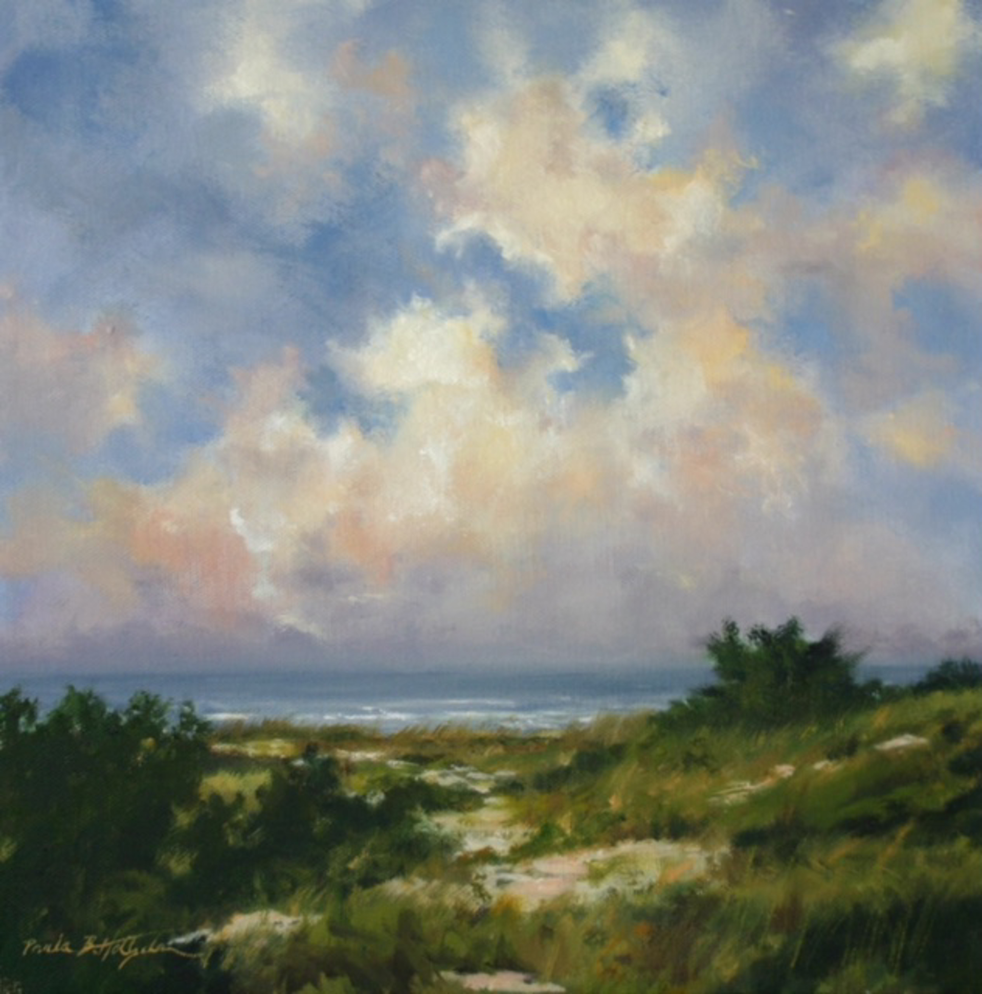 Path to the Sea by Paula Holtzclaw, opa