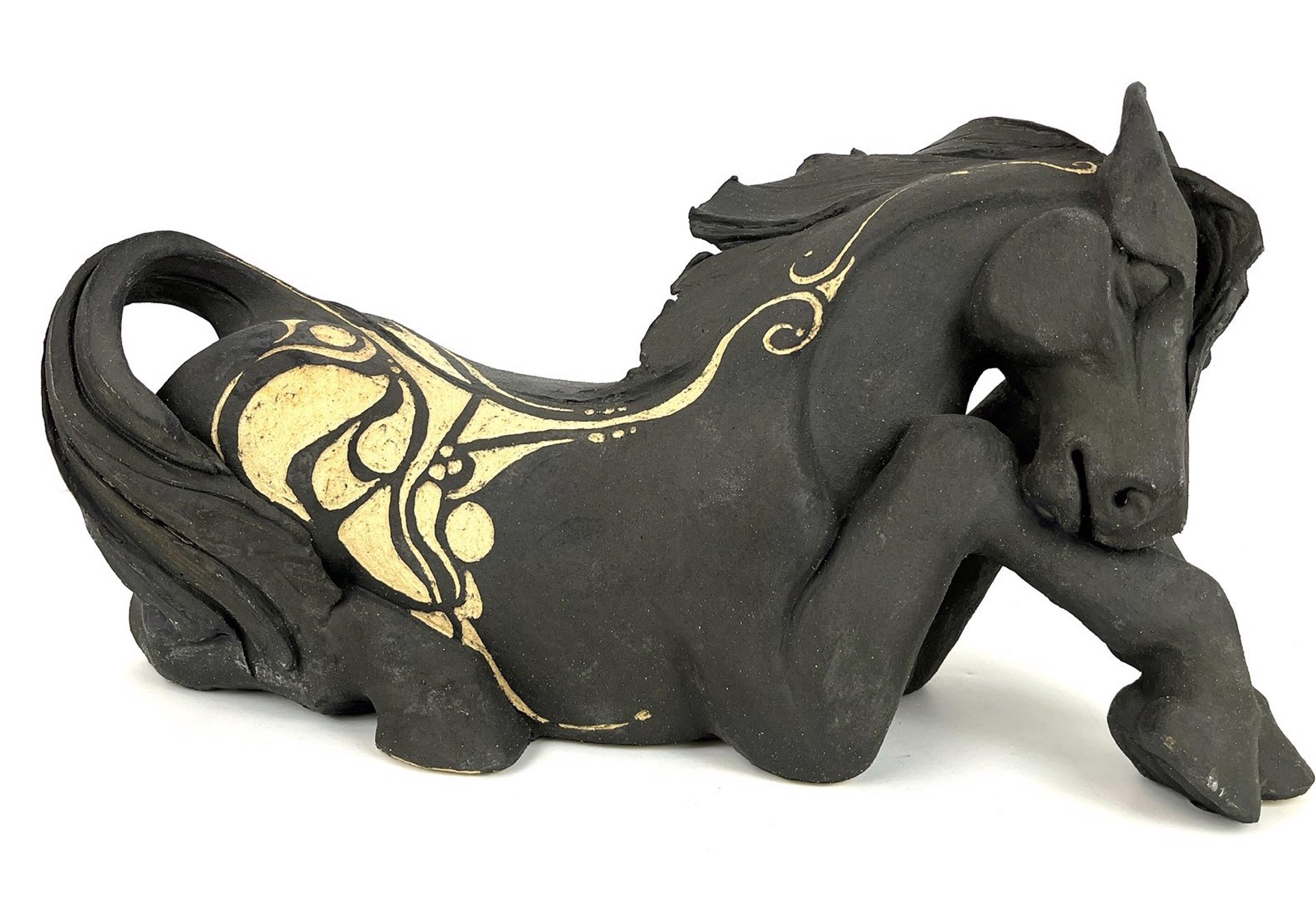 Lying Down Horse by Nancy Jacobsohn