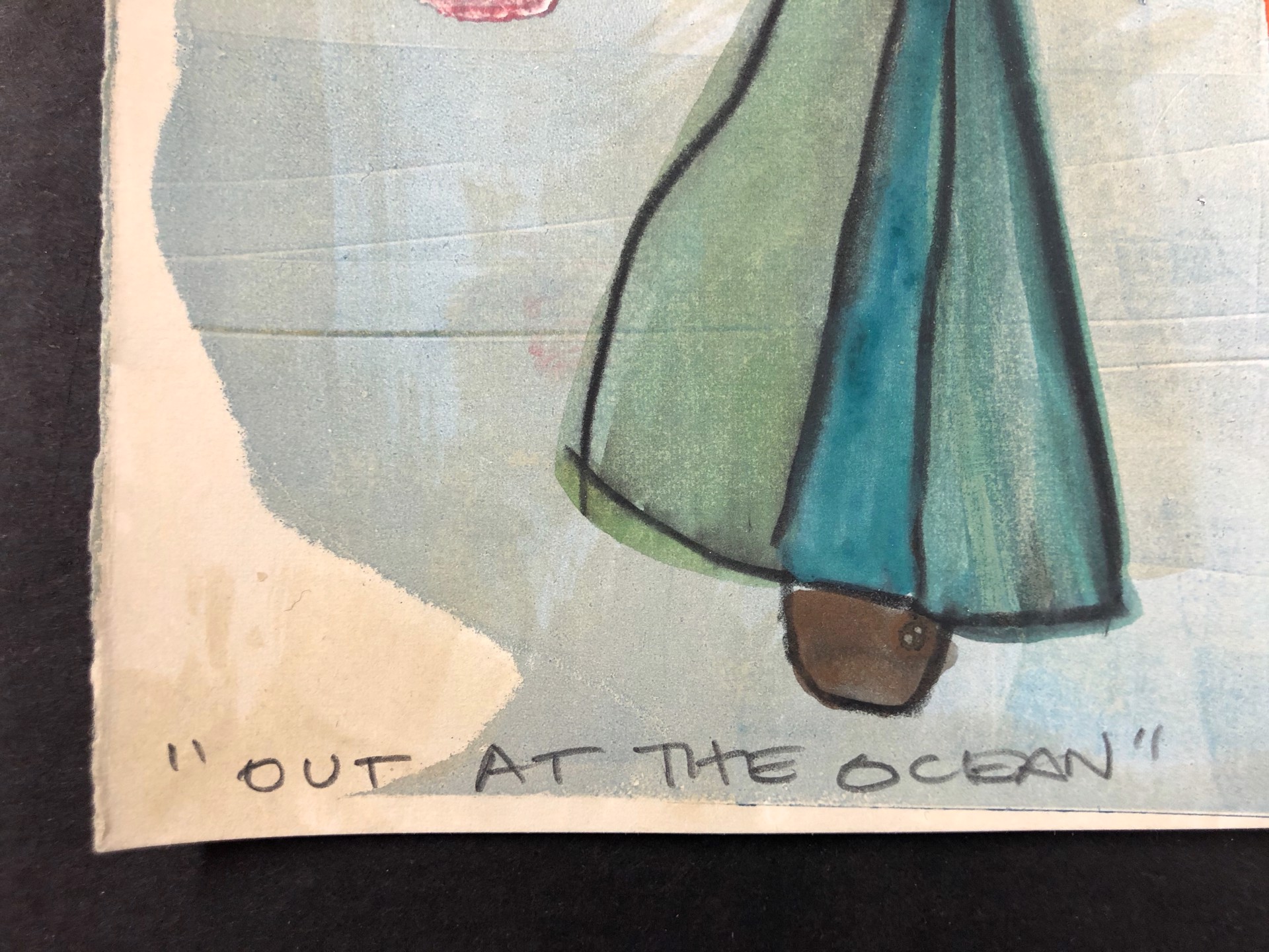 Out at The Ocean by Melanie A. Yazzie