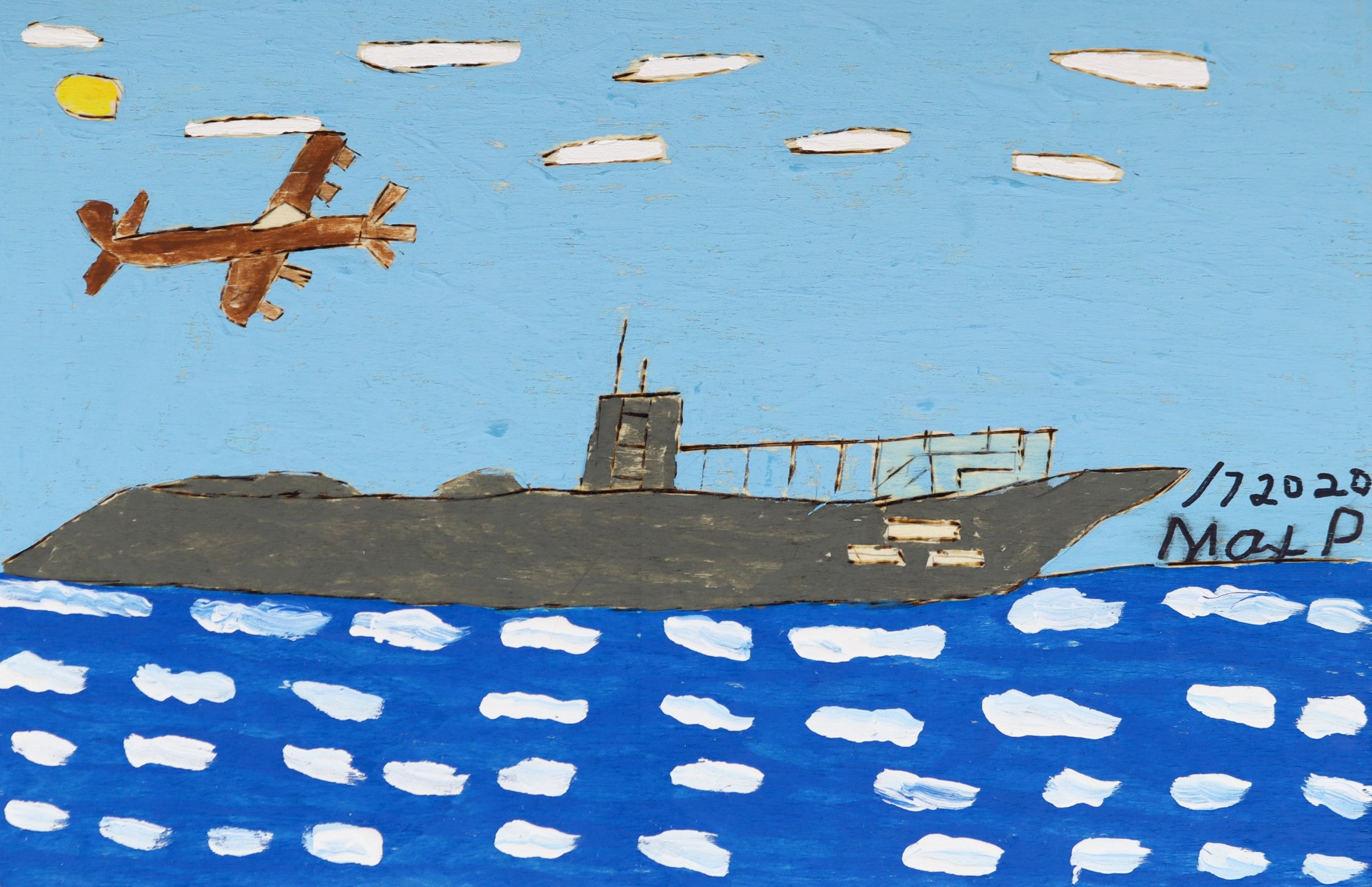 War Ship by Max Poznerzon