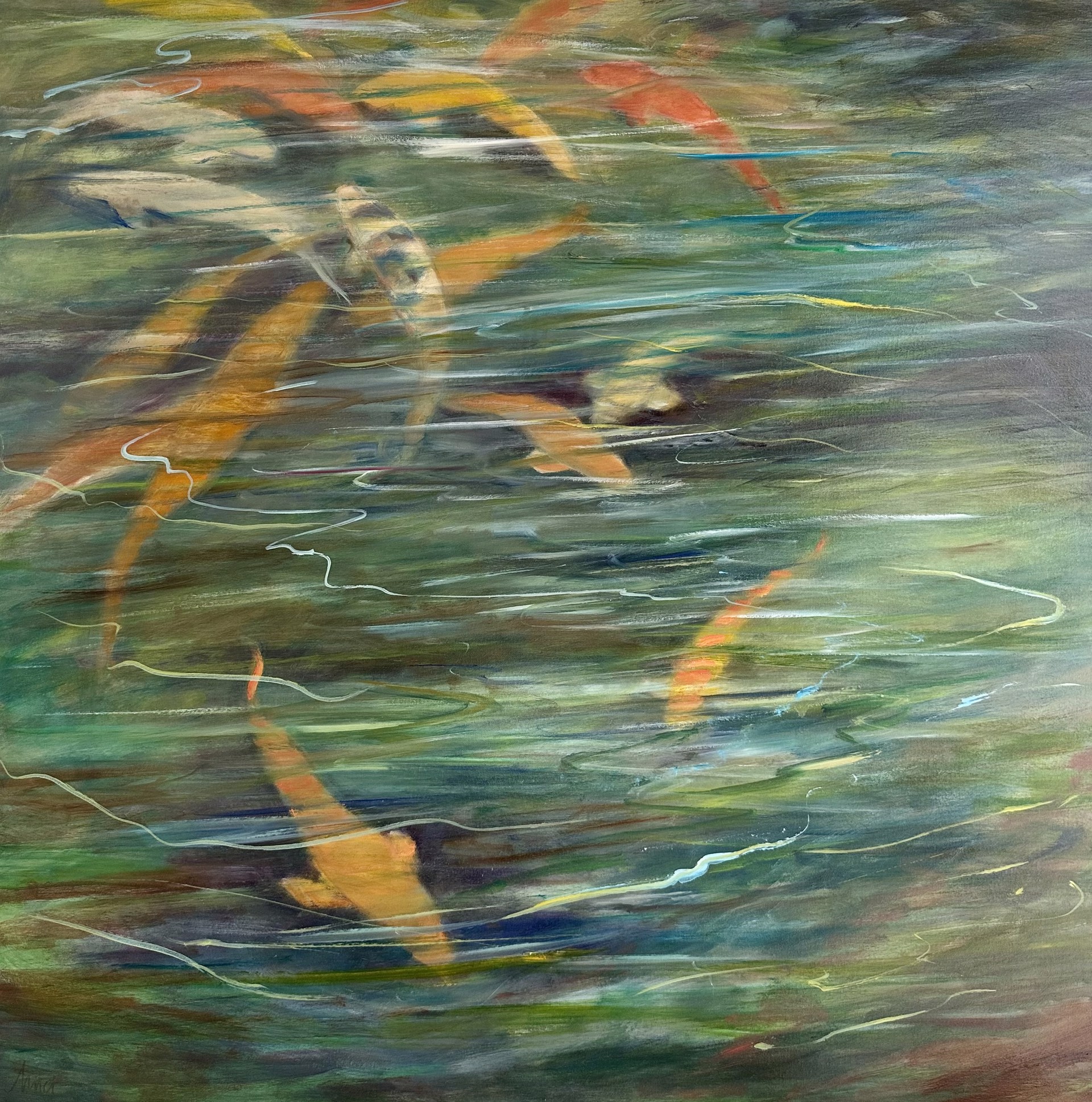 Abstract Fish by Maci Scheuer