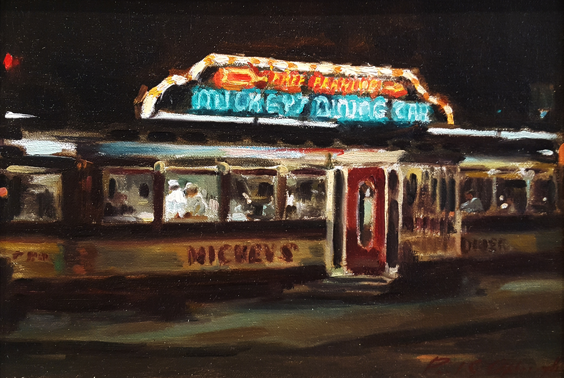 Mickey's Diner by Paul G. Oxborough