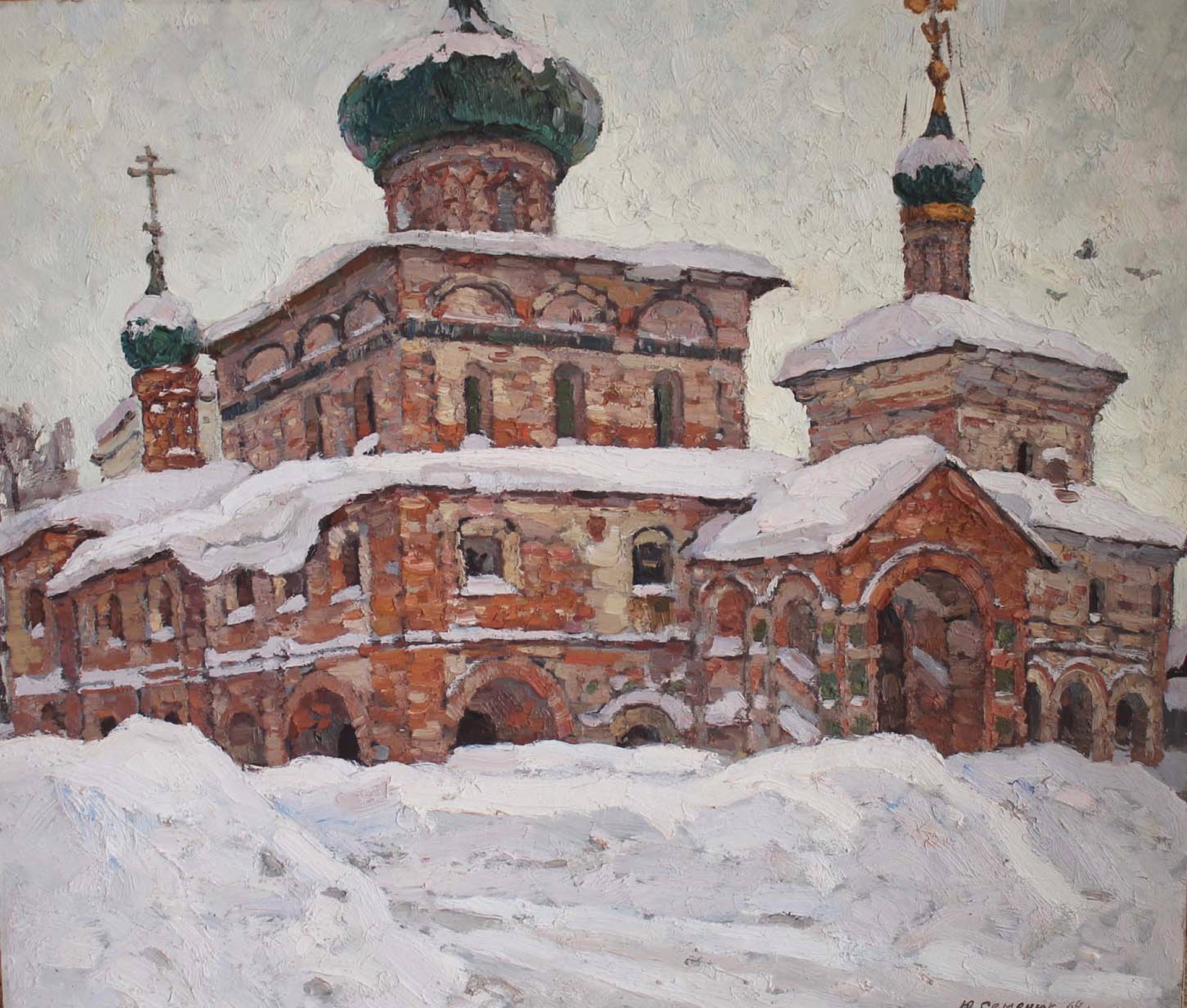 Church of Christmas by Yuri Semenyuk