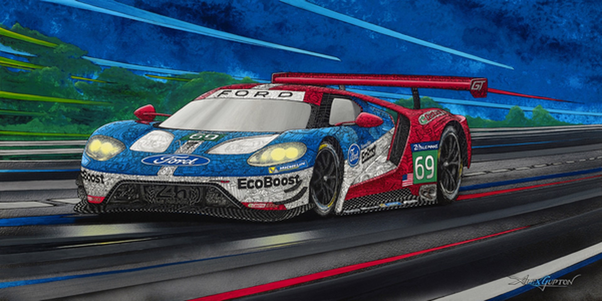 Ford GT by Alex Gupton