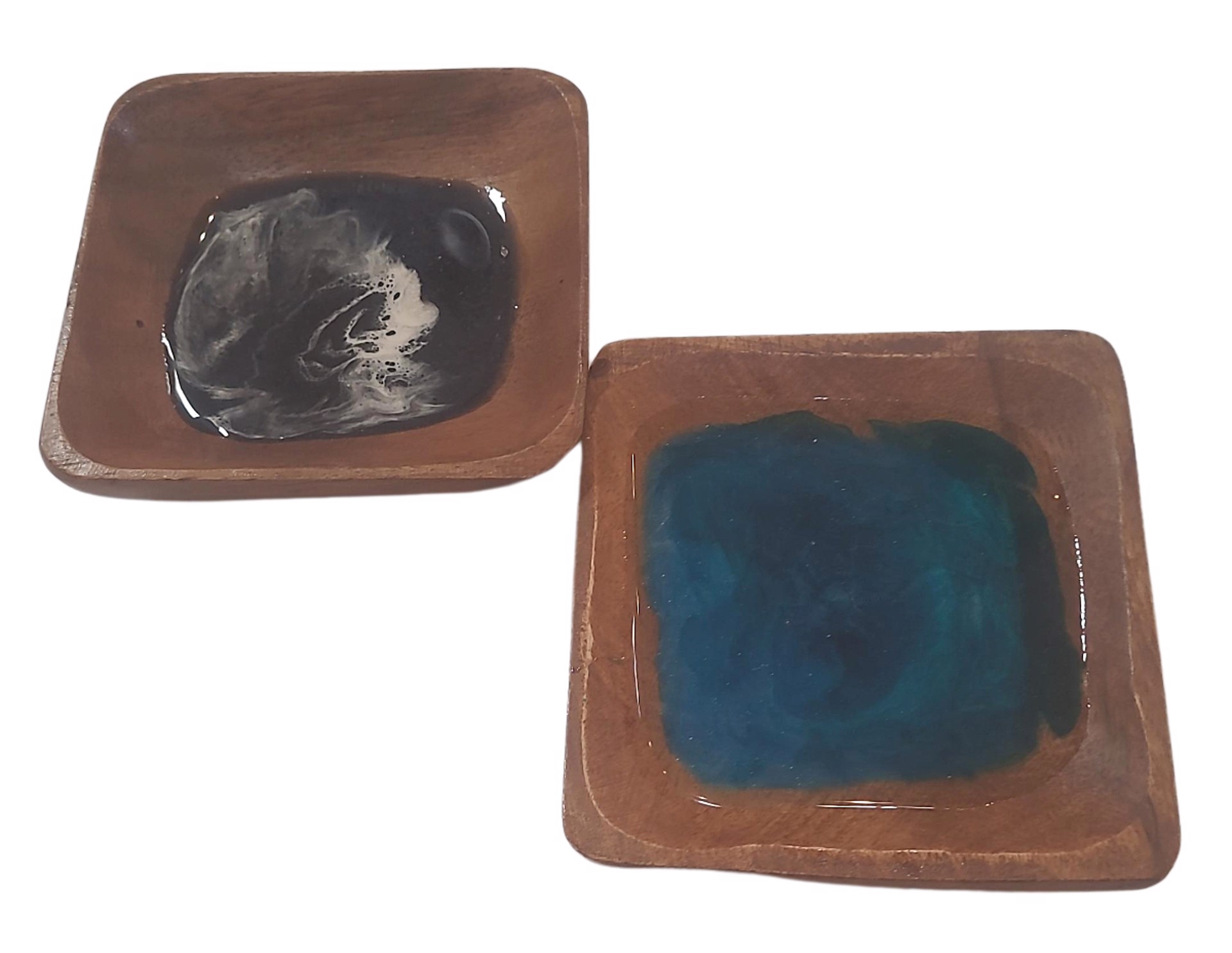 Small Wood & Resin Bowl by Victoria Thornton