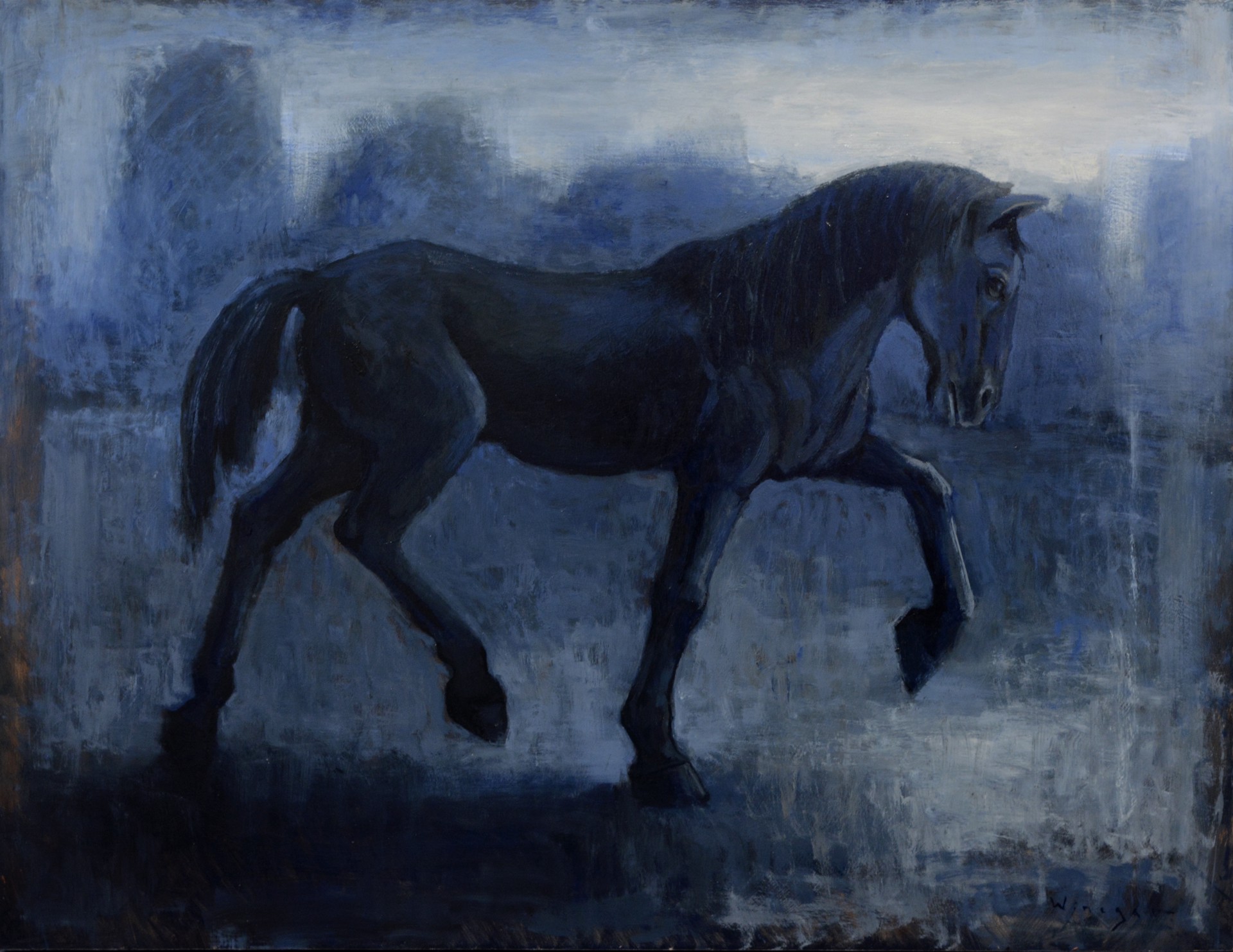 Young Horse, 2019 by Seth Winegar