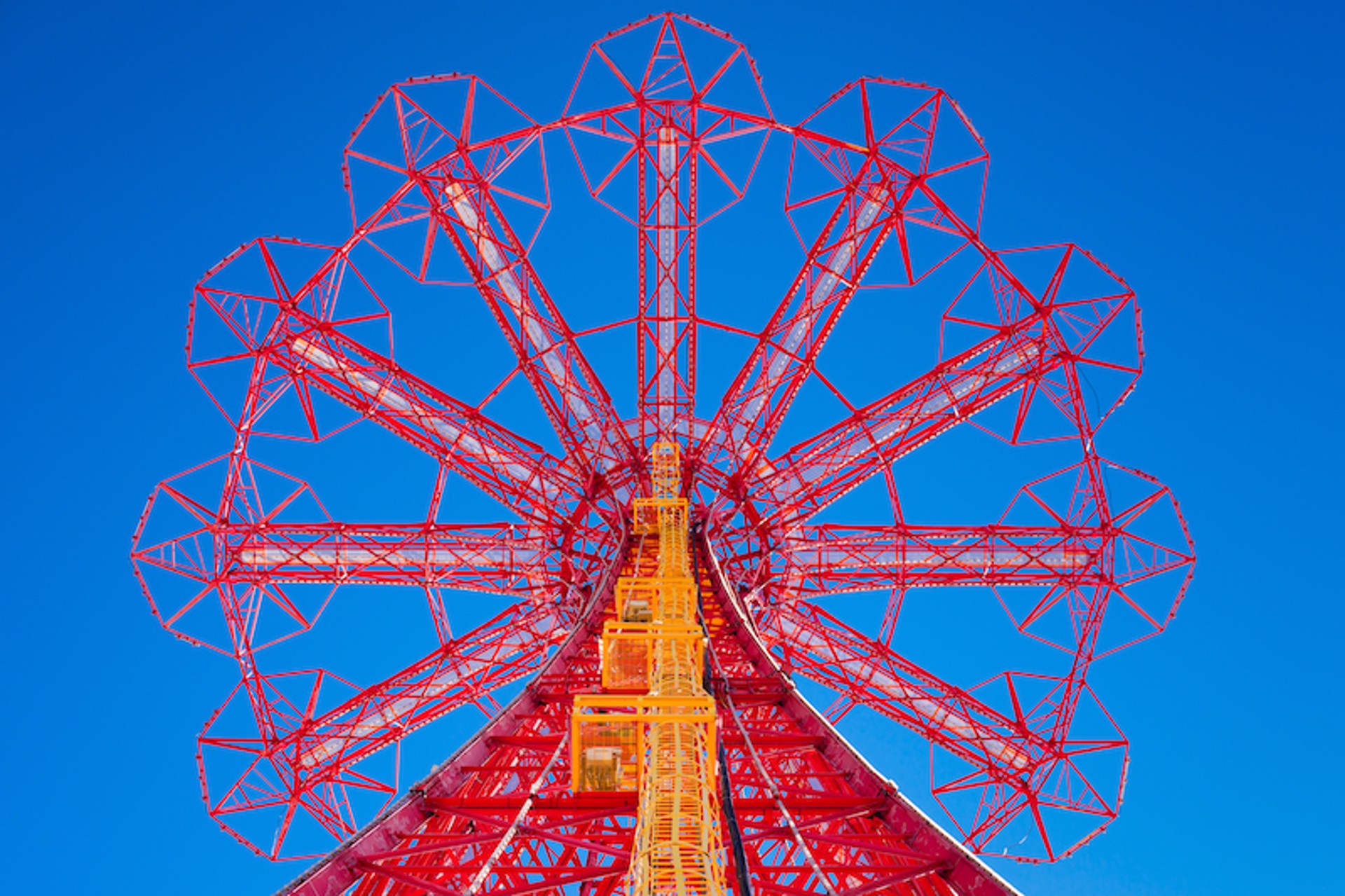 Coney Island Parachute Jump by Peter Mendelson