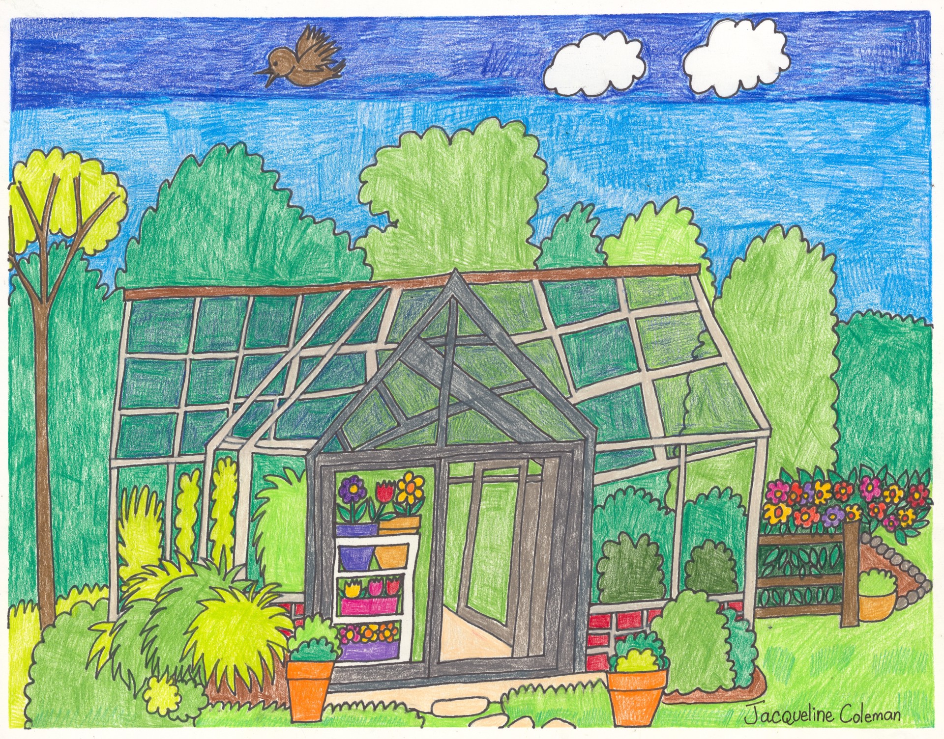 The Greenhouse by the Lake by Jacqueline Coleman