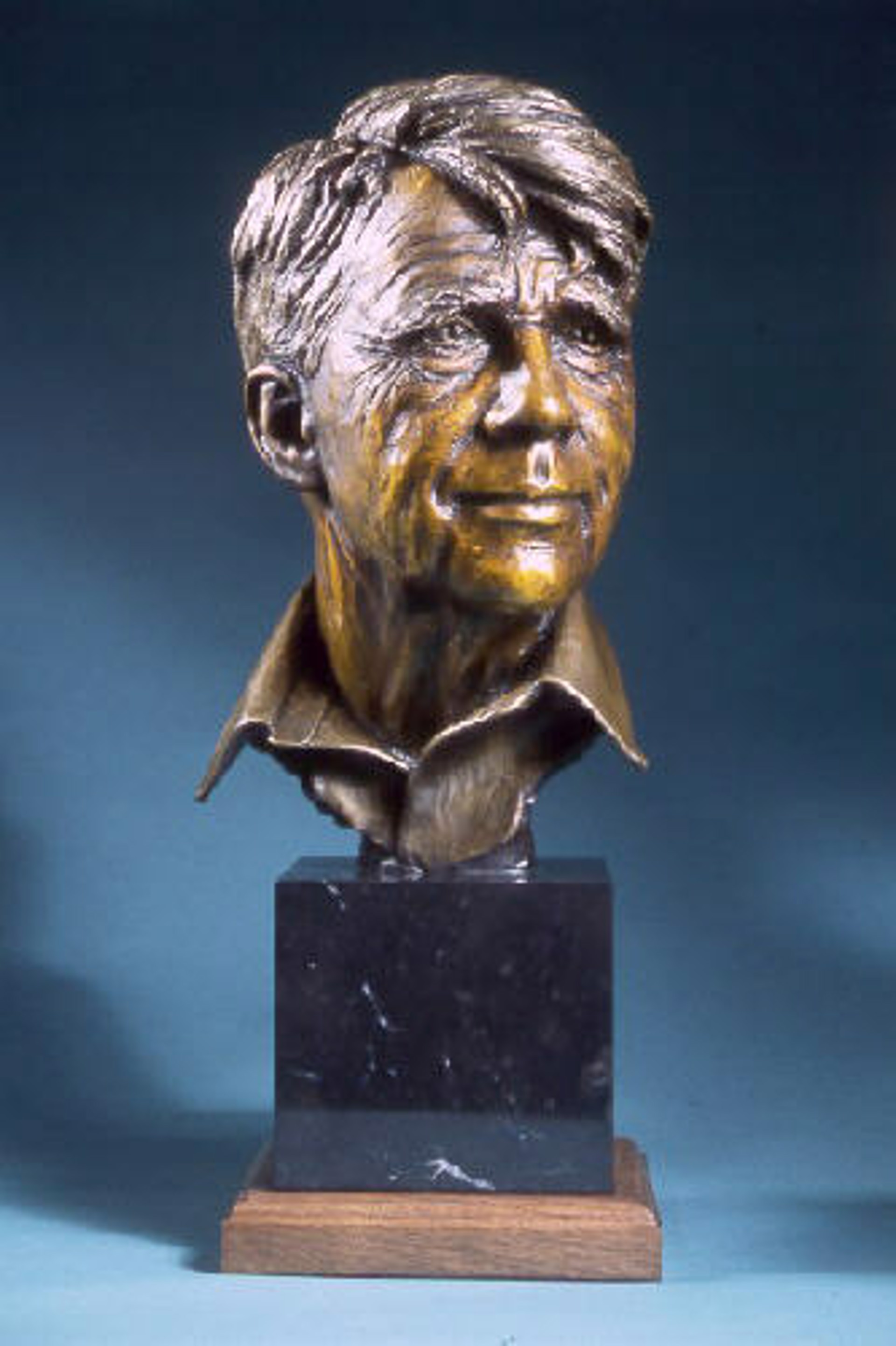 Robert Frost Bust by George Lundeen