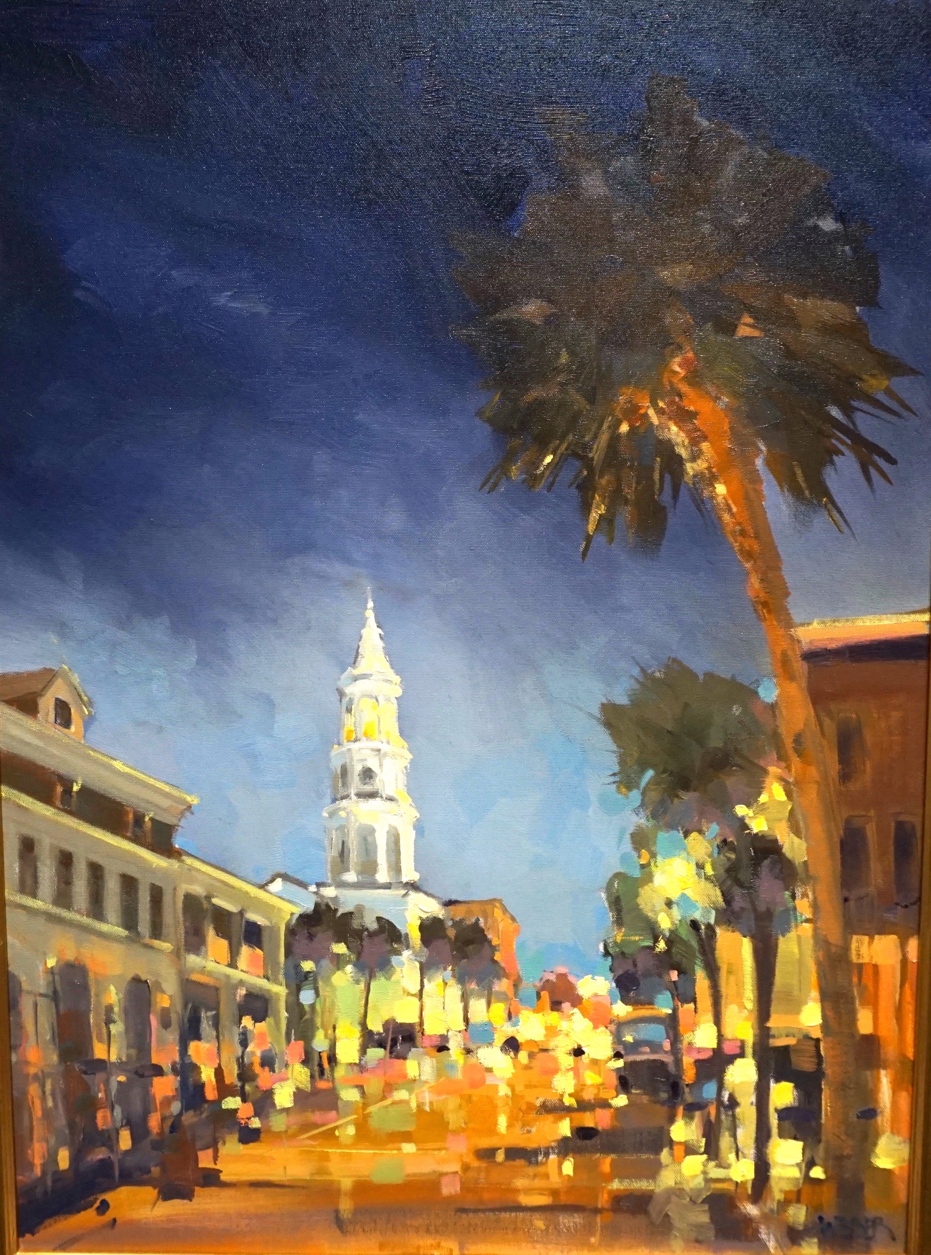 Twilight on Broad Street by Donald Weber