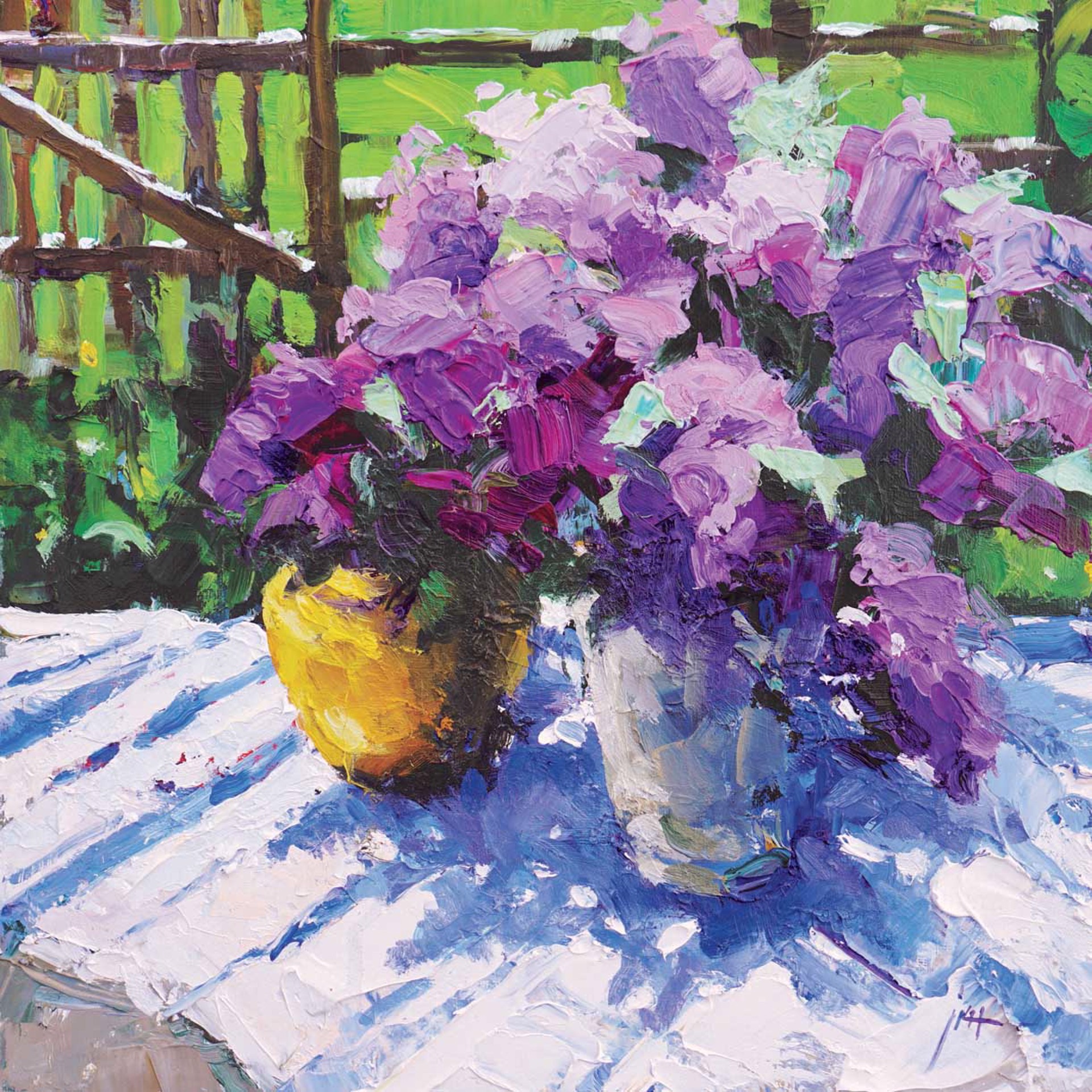 Summer Lilacs by Julee Hutchison