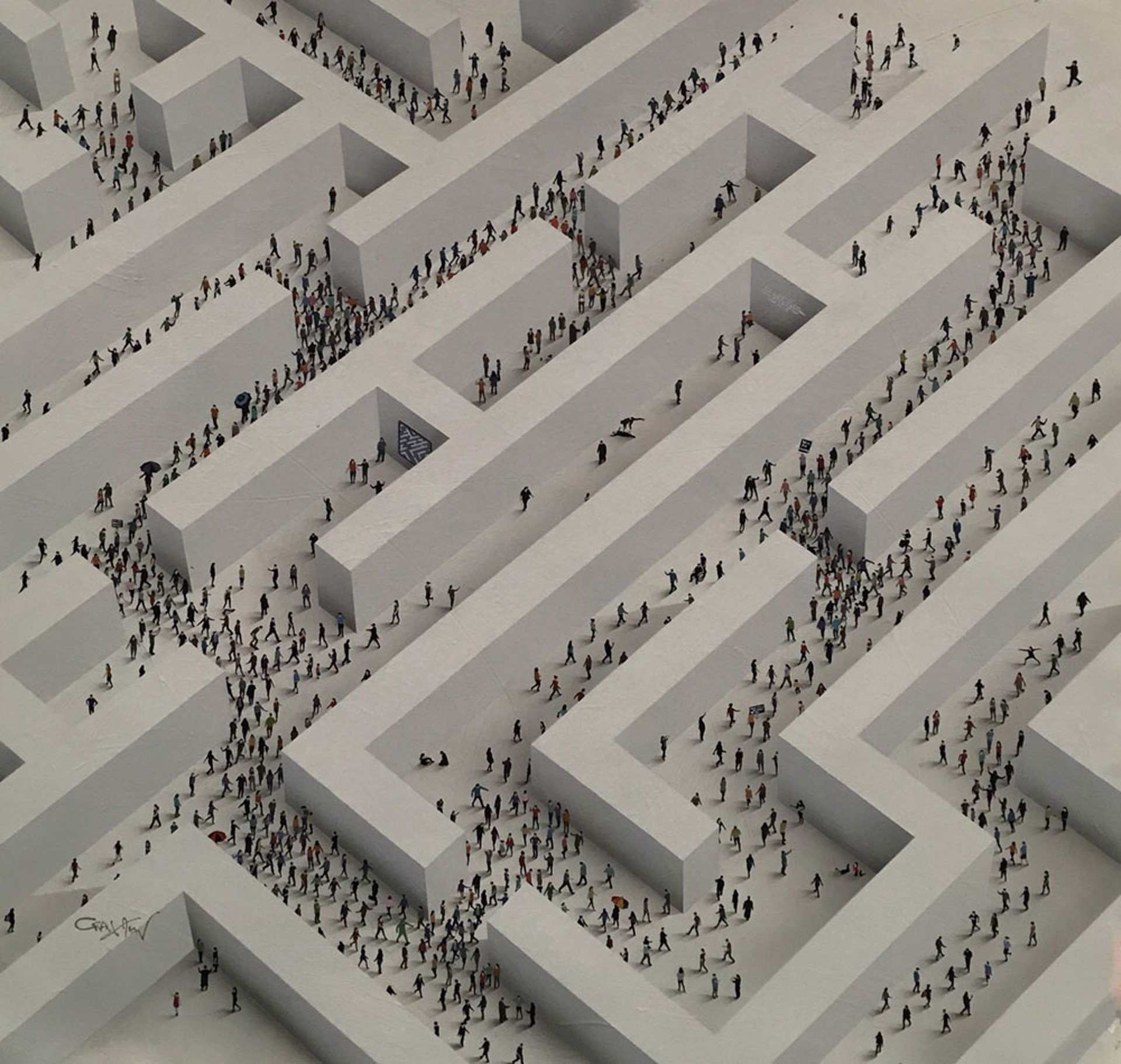 The Maze by Craig Alan, Populus