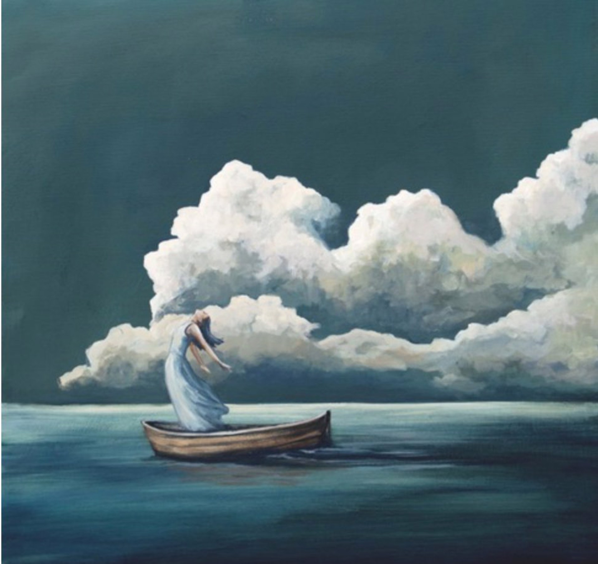 The Sail in the Storm by Laura Bowman