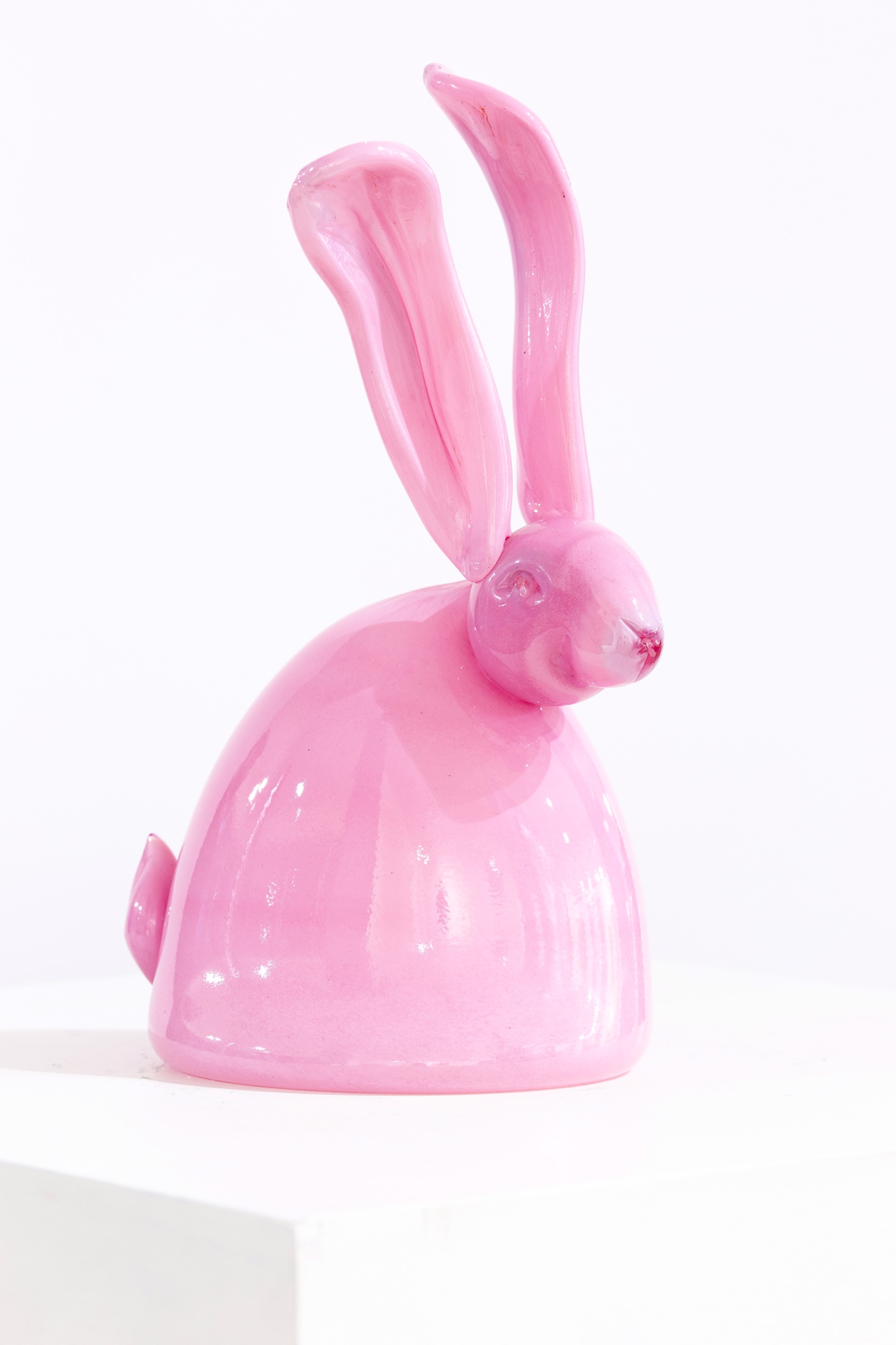 Rouge Pink Bunny by Hunt Slonem