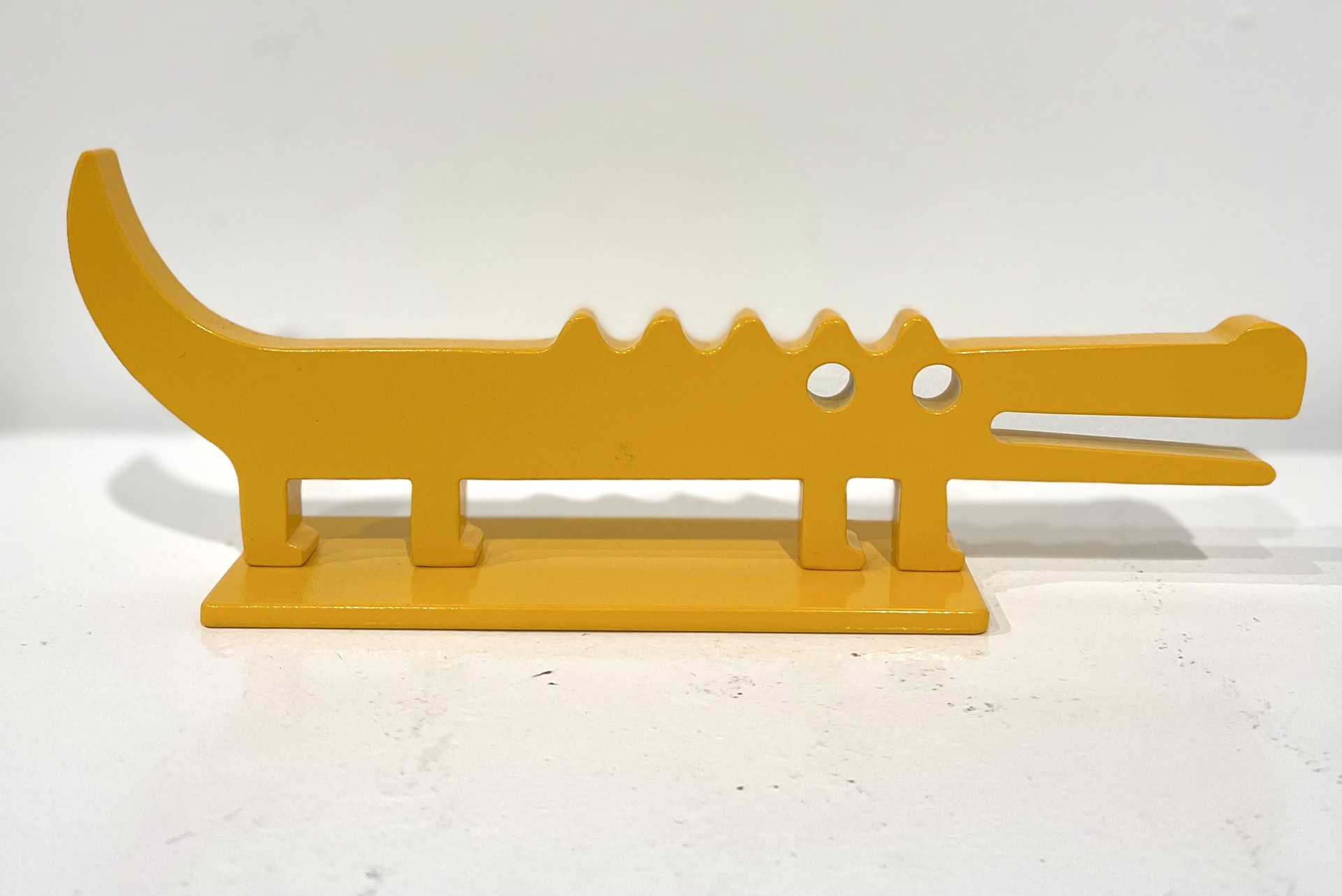Yellow Alligator by Jeffie Brewer