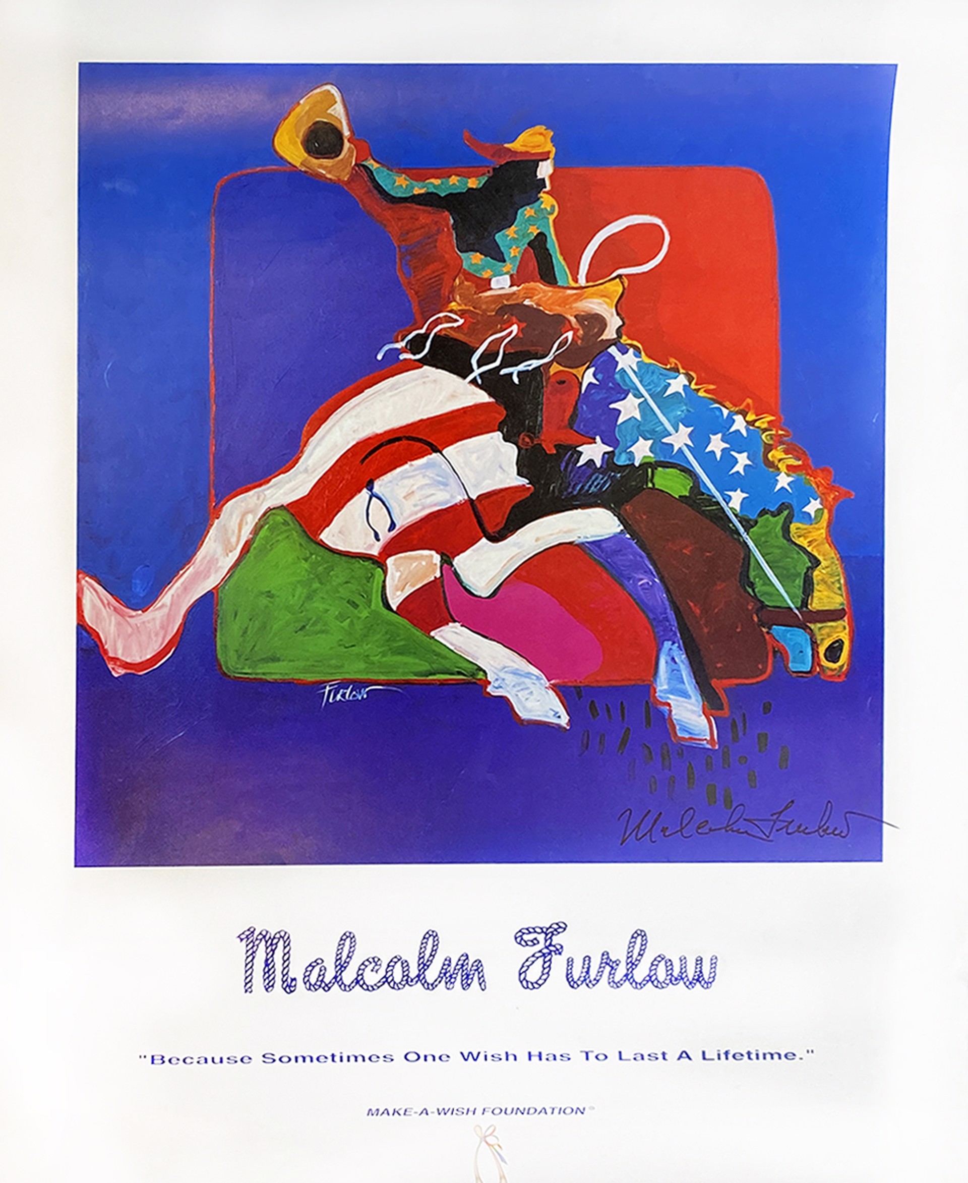 Make a Wish Poster by Malcolm Furlow