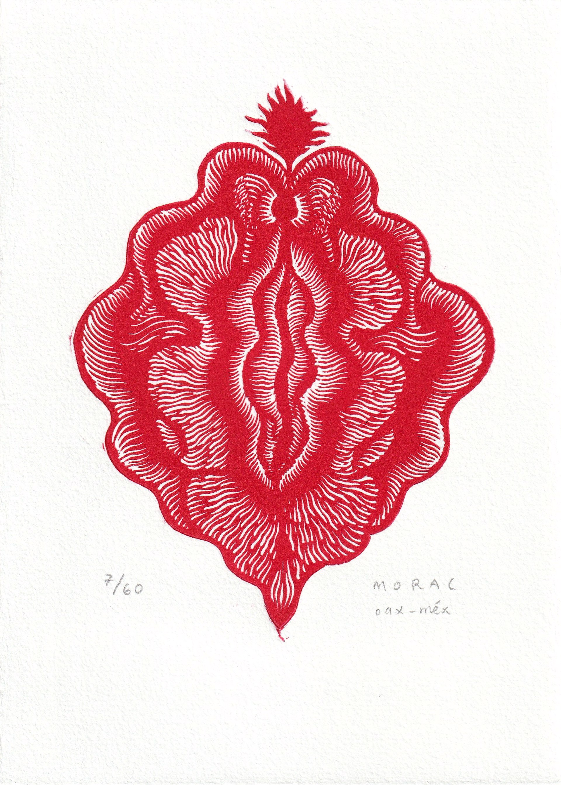 Corazon Vulva by Gabriela Morac