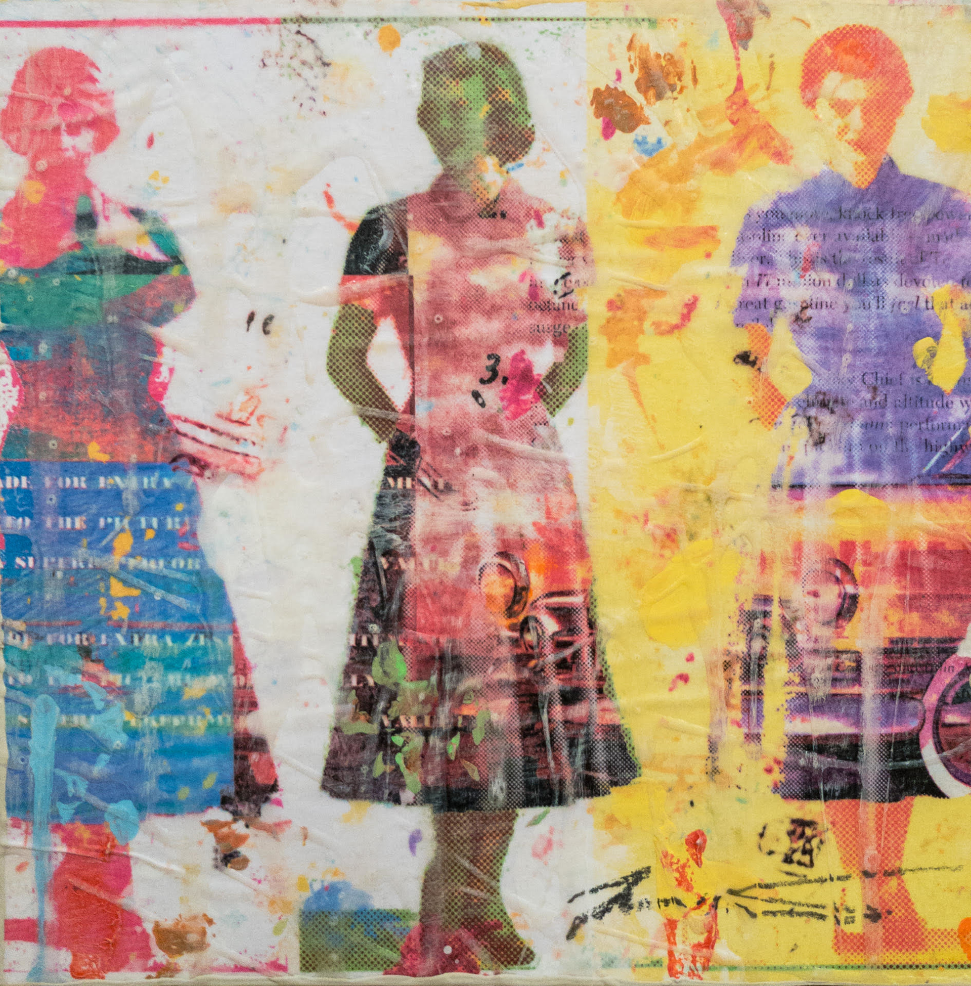 Dress Paper VI by Jon Davenport