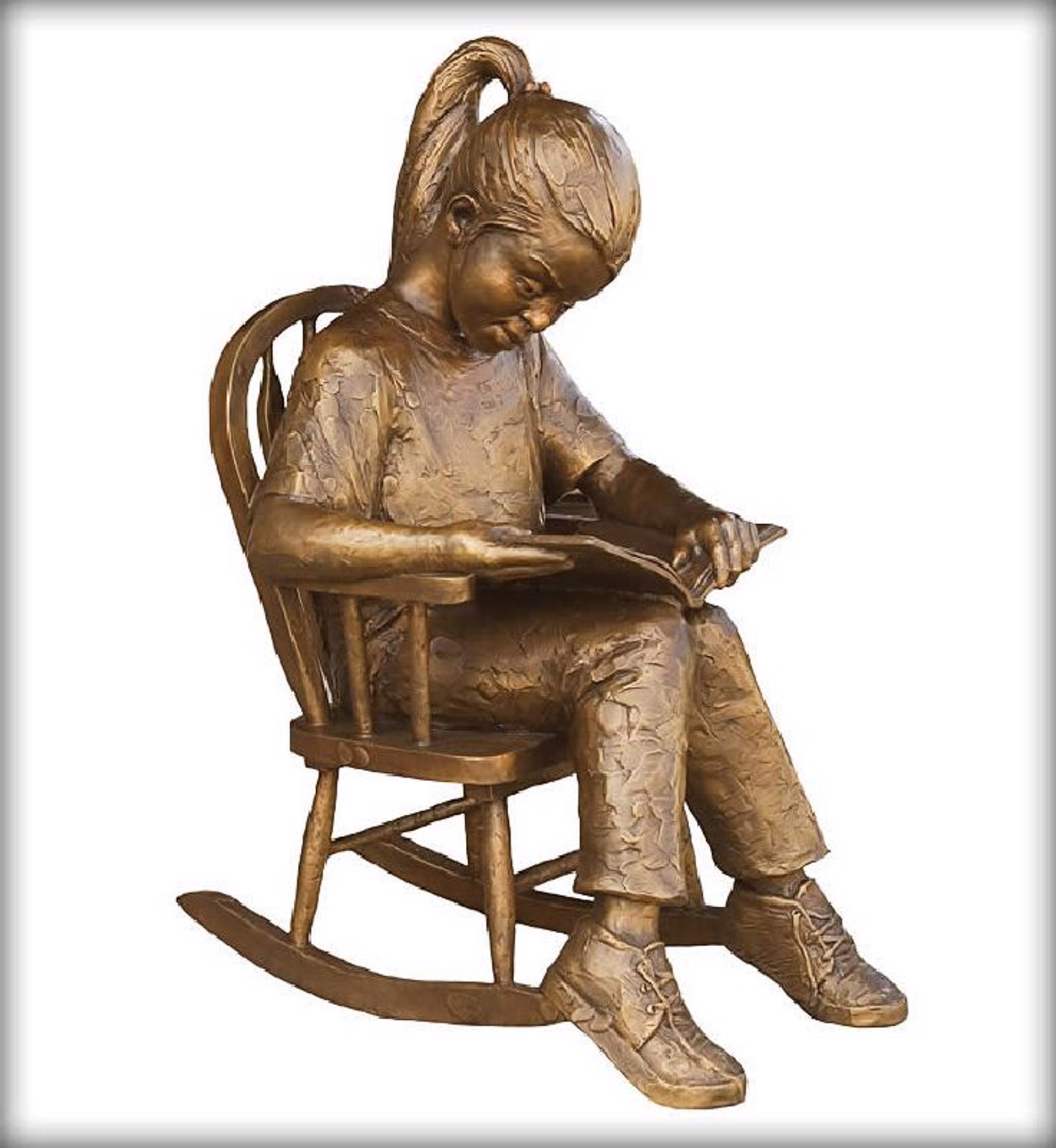 Timeout Girl (Small) #85 by Gary Lee Price (sculptor)